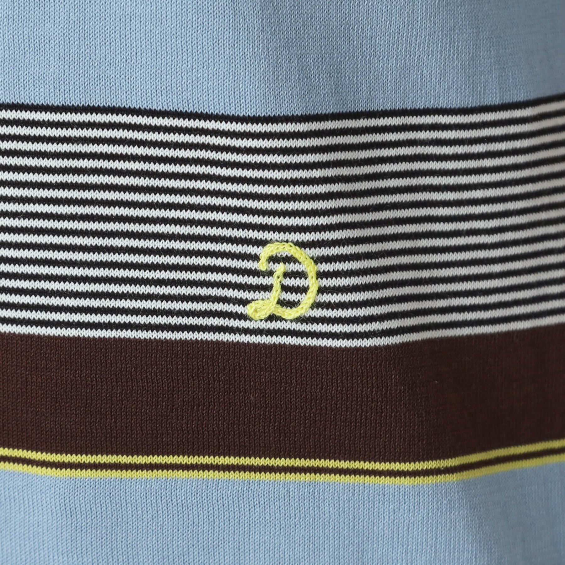 DRESSTERIOR「【大人MUSE5月号掲載】コットンシルクマルチボーダーニット」|ニット・セーター|