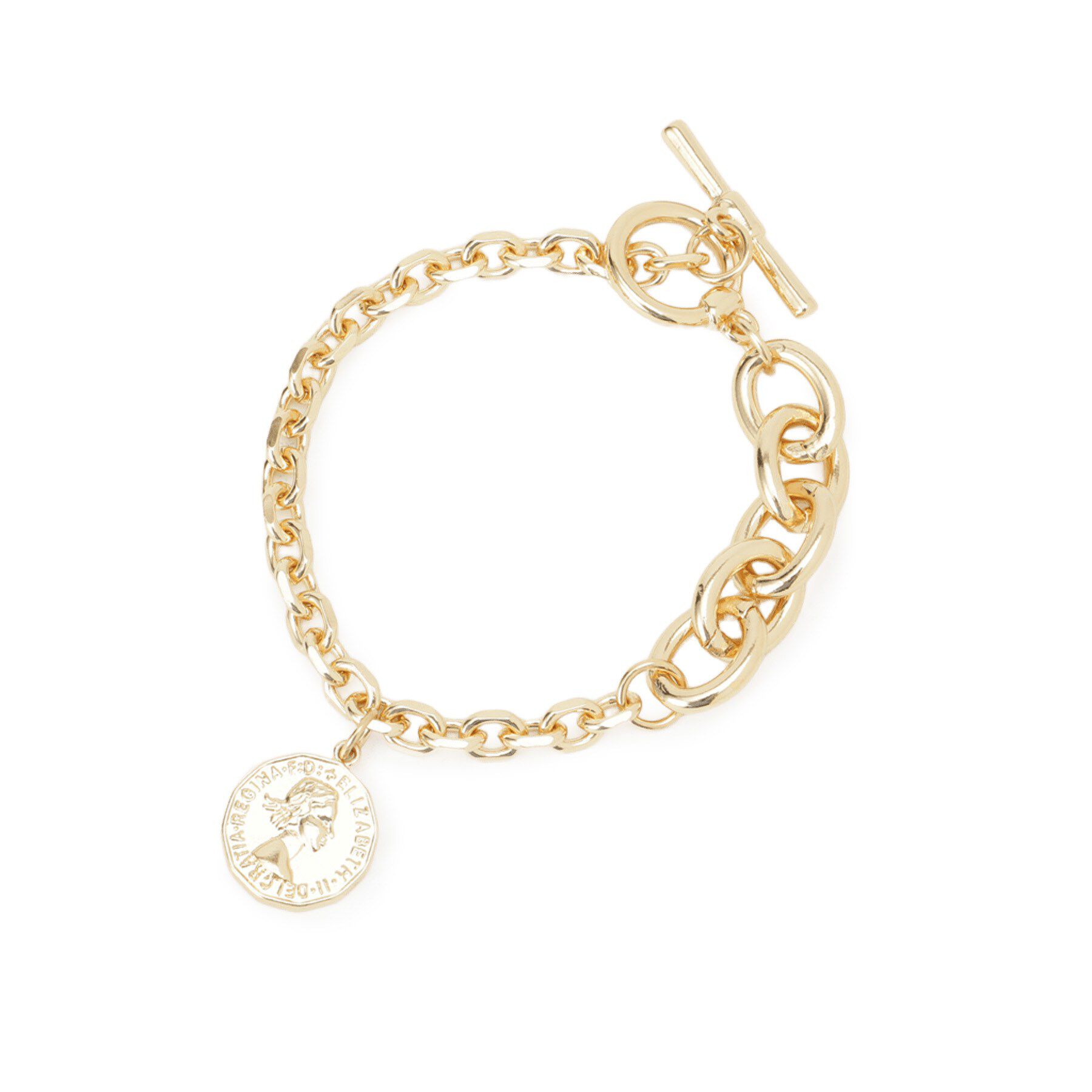 DRESSTERIOR「コインチャームブレスレット」|ブレスレット・バングル|