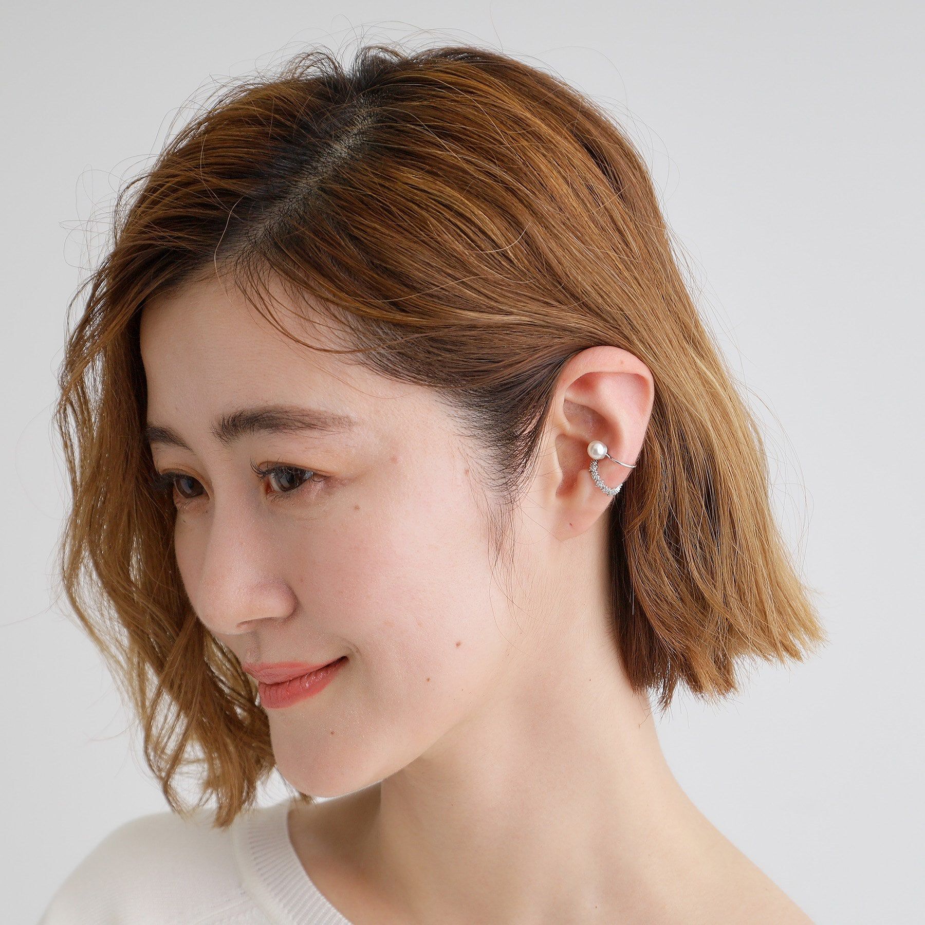 grove「デザインイヤカフセット」|イヤリング|