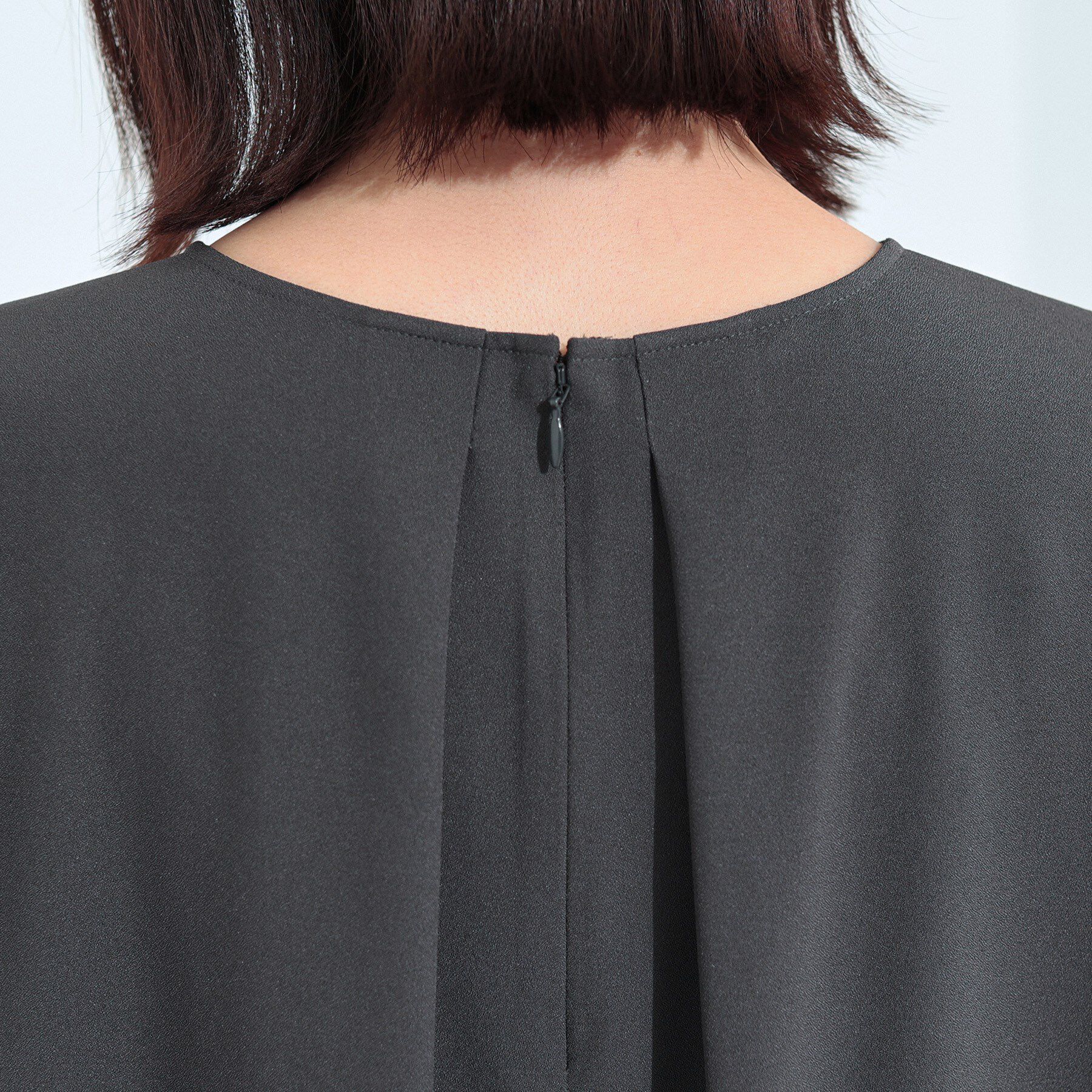 INDIVI「【体型カバー/SETUP可能】ジョーゼット　ドルマンブラウス」|シャツ・ブラウス|