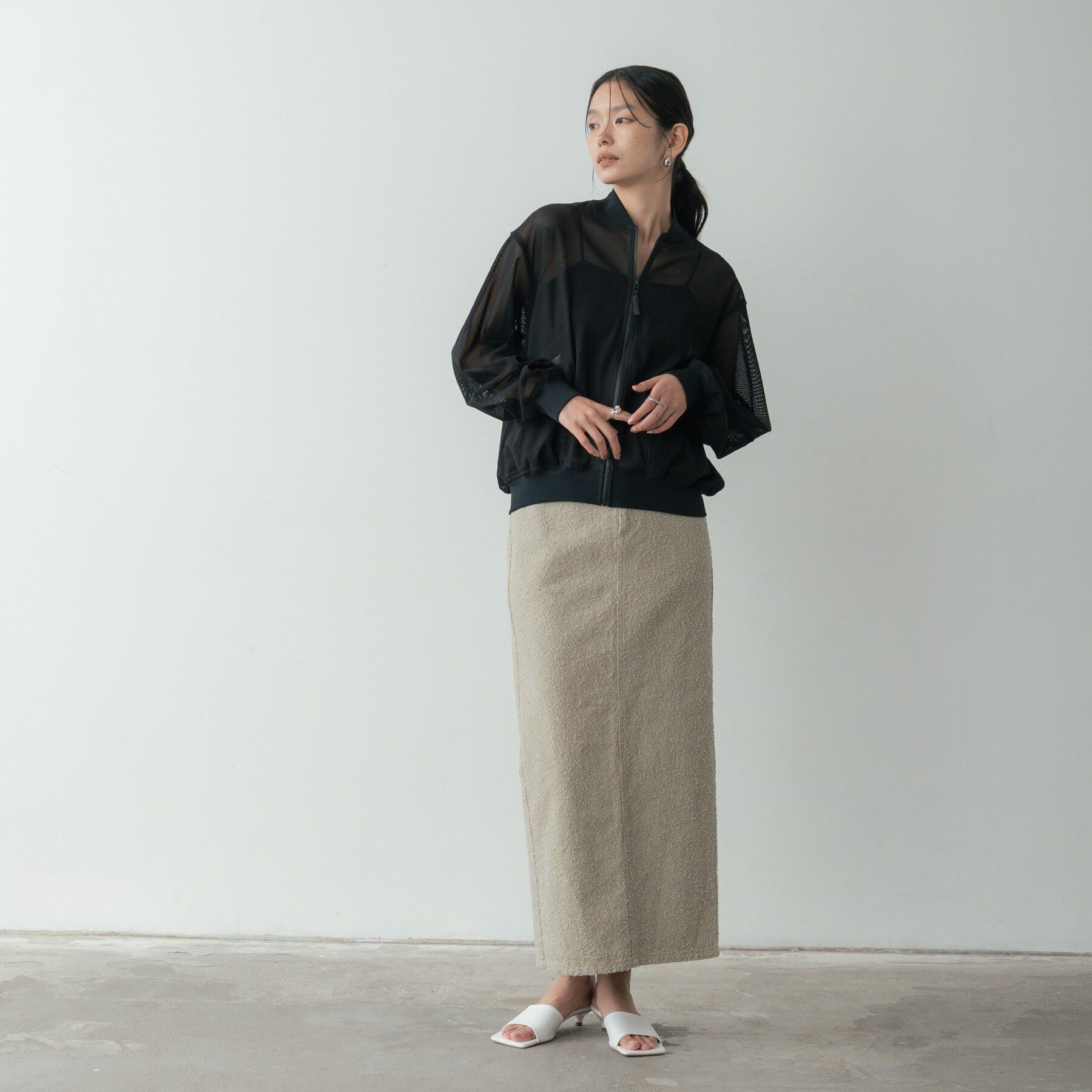 GALLEST「メッシュブルゾン」|ブルゾン・スタジャン|