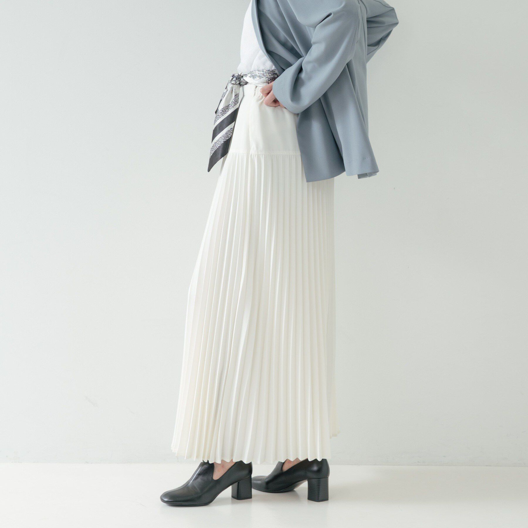 GALLEST「プリーツロングスカート」|スカート|