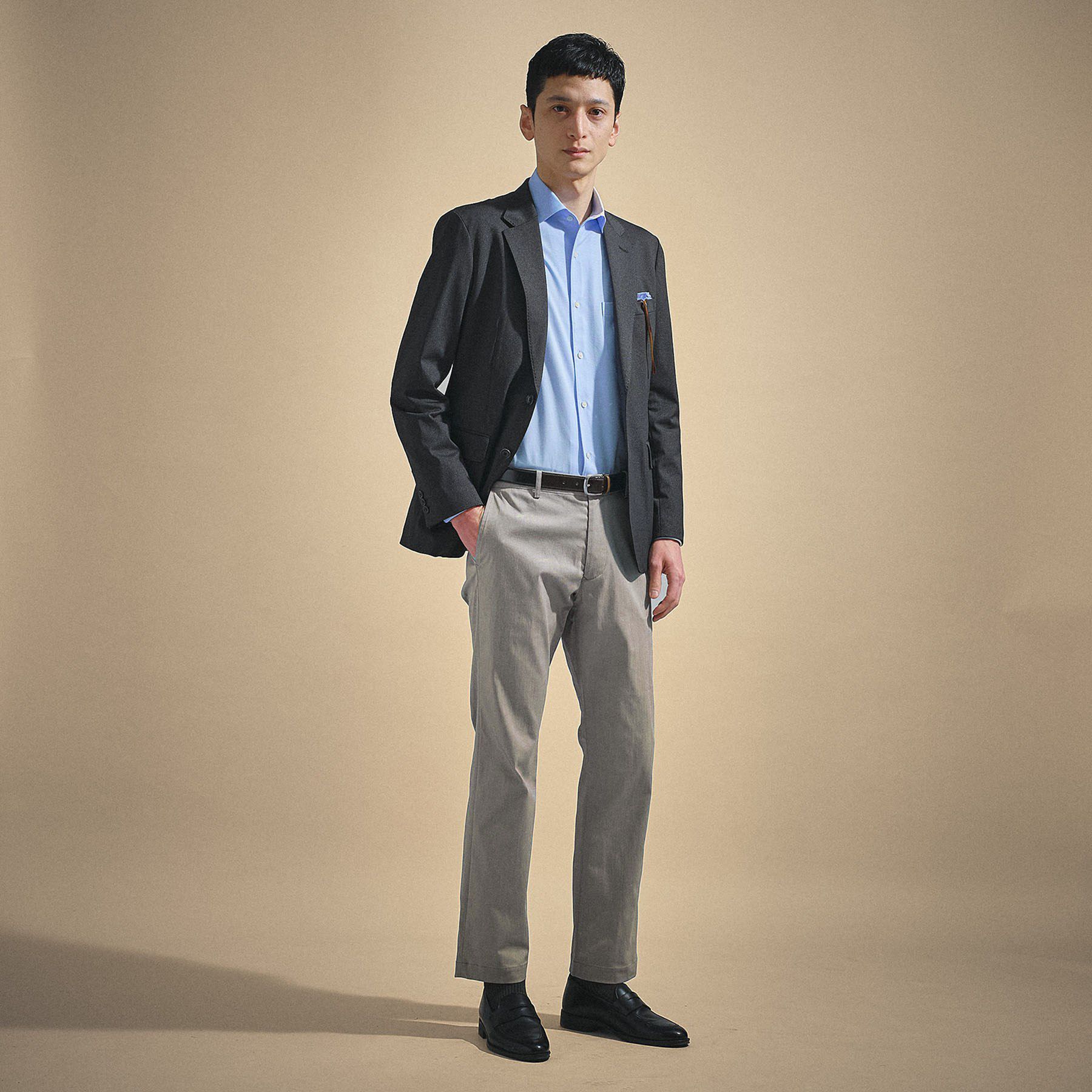 TAKEO KIKUCHI「【ON／OFF兼用】サイドゴアウエスト オールシーズン ストレートパンツ」|その他|