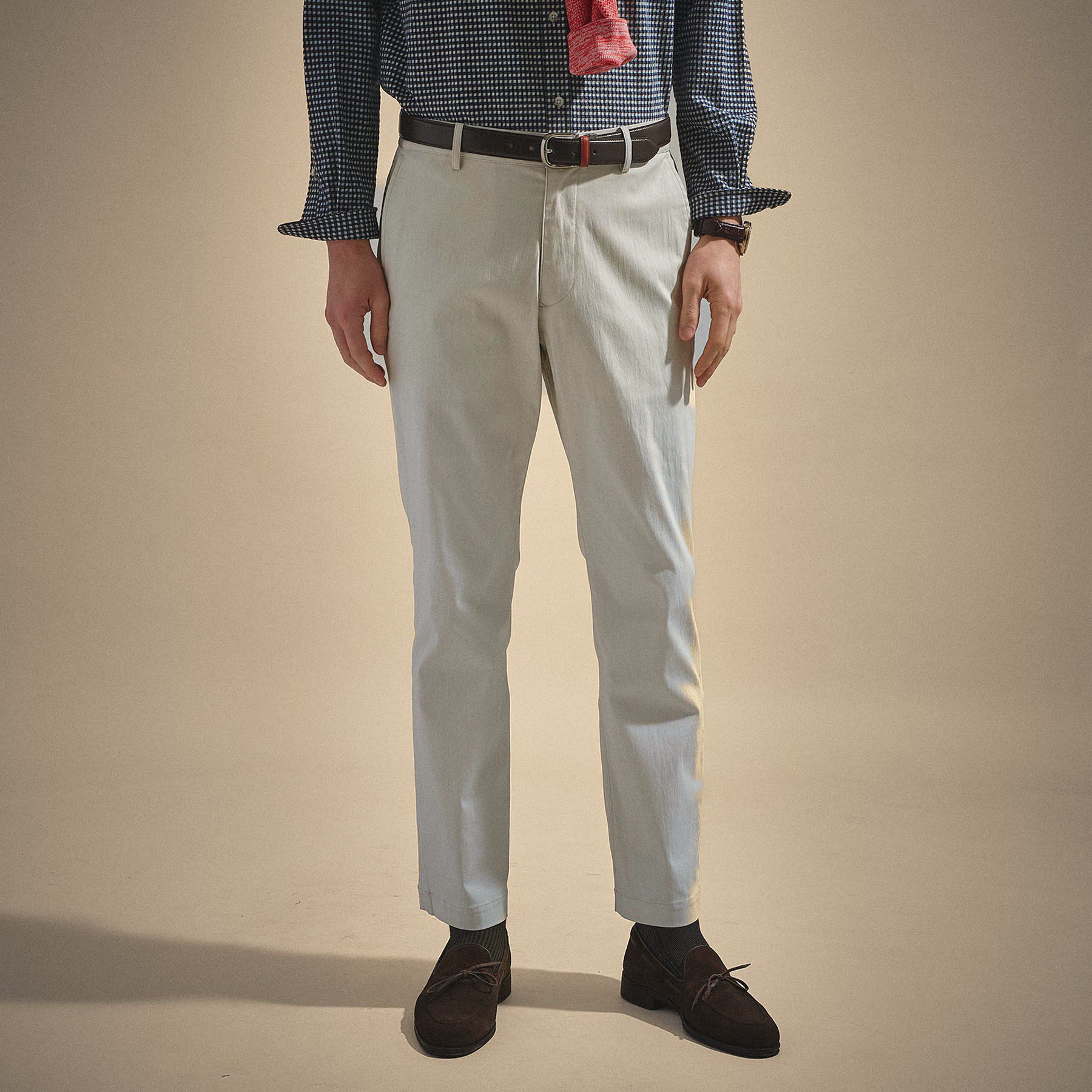 TAKEO KIKUCHI「【ON／OFF兼用】サイドゴアウエスト オールシーズン ストレートパンツ」|その他|