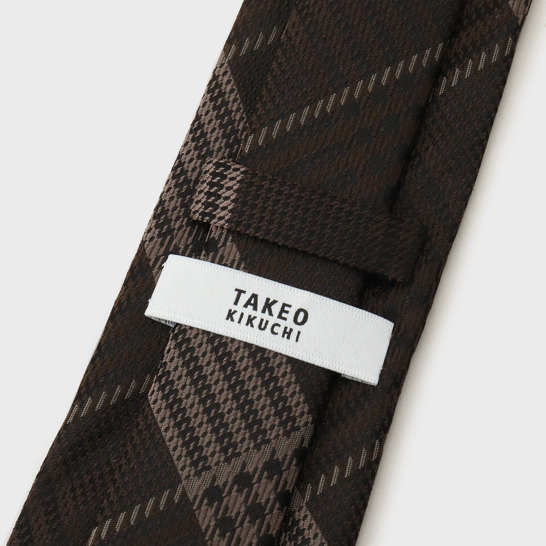 TAKEO KIKUCHI「エリシルク グレンプレイドネクタイ」|ネクタイ・蝶ネクタイ|