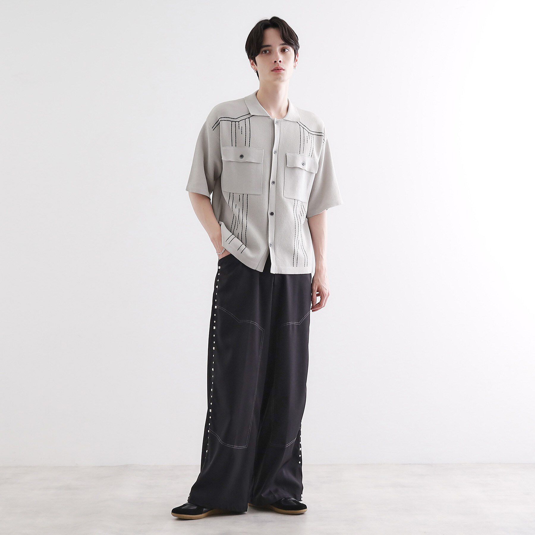 tk.TAKEO KIKUCHI「ウェスタンポロカーディガン」|カーディガン|