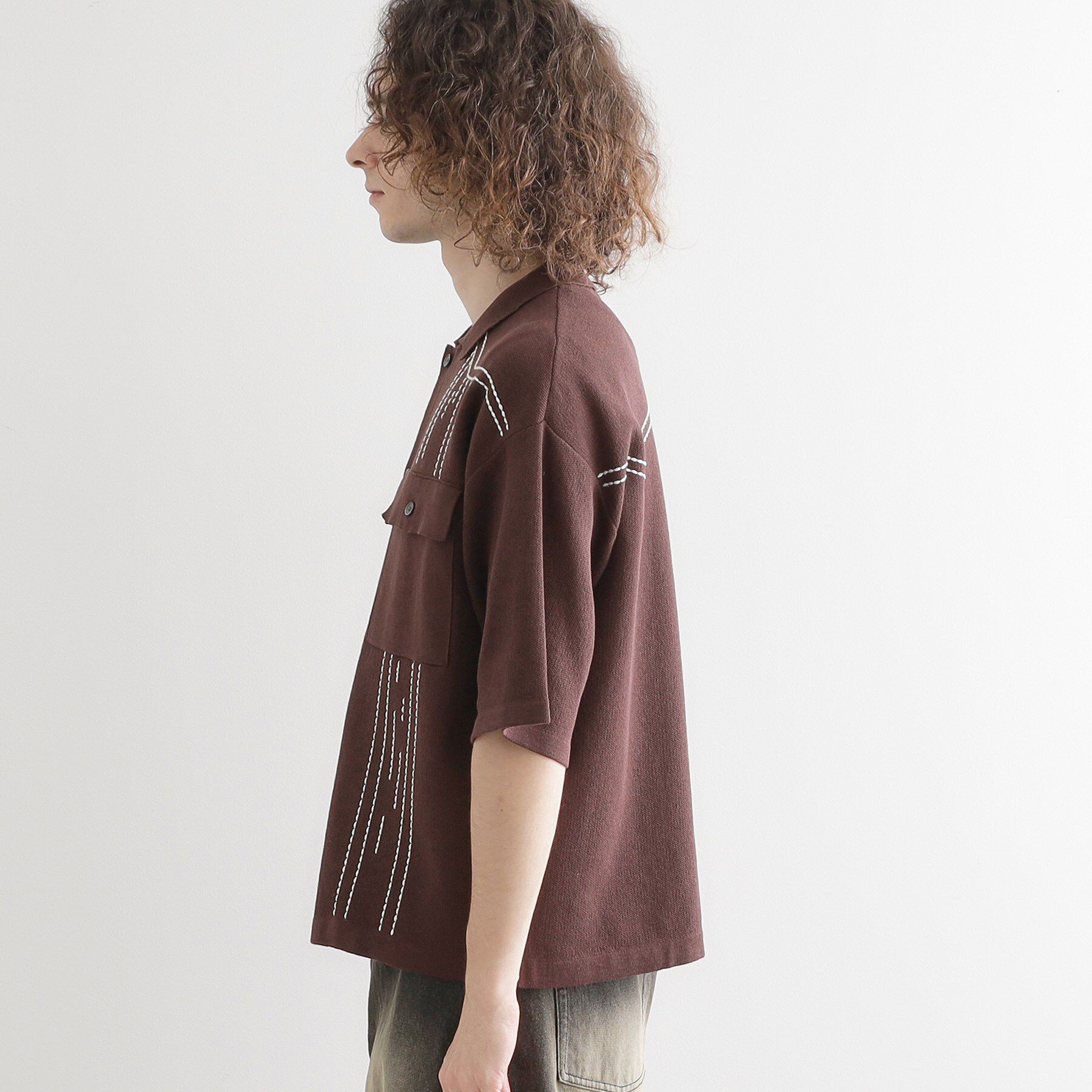 tk.TAKEO KIKUCHI「ウェスタンポロカーディガン」|カーディガン|