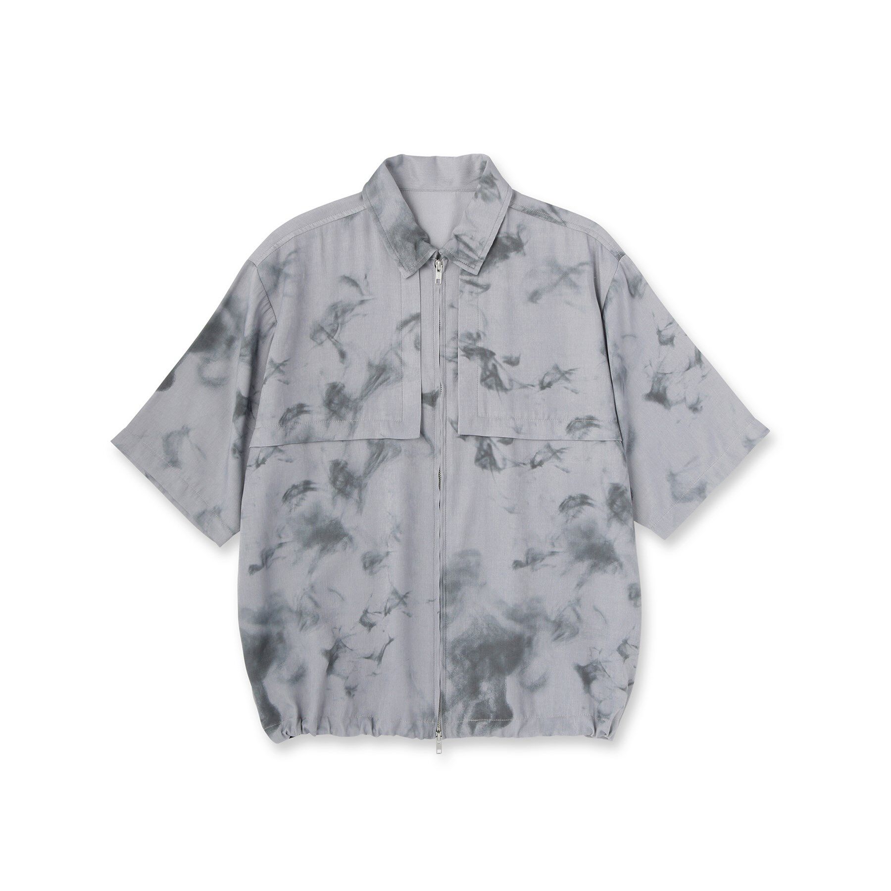 tk.TAKEO KIKUCHI「ブラープリントシャンブレーシャツアウター」|シャツ・ブラウス|