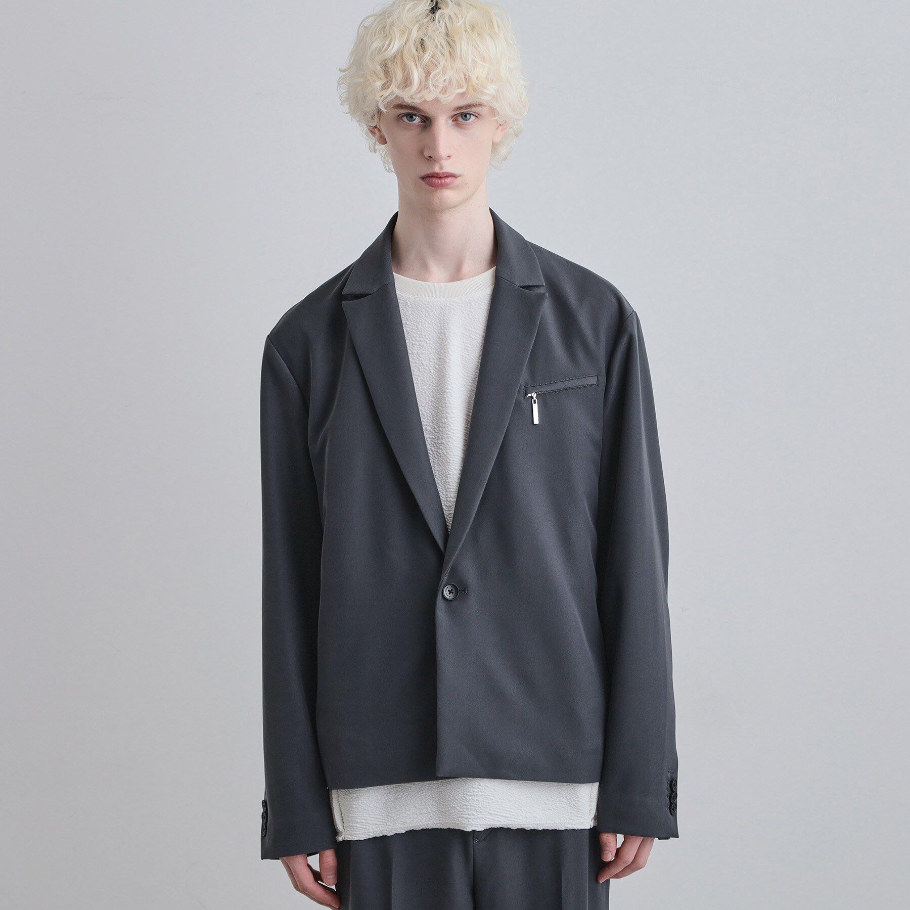 tk.TAKEO KIKUCHI「【セットアップ対応】クロップドジャケット」|テーラードジャケット|