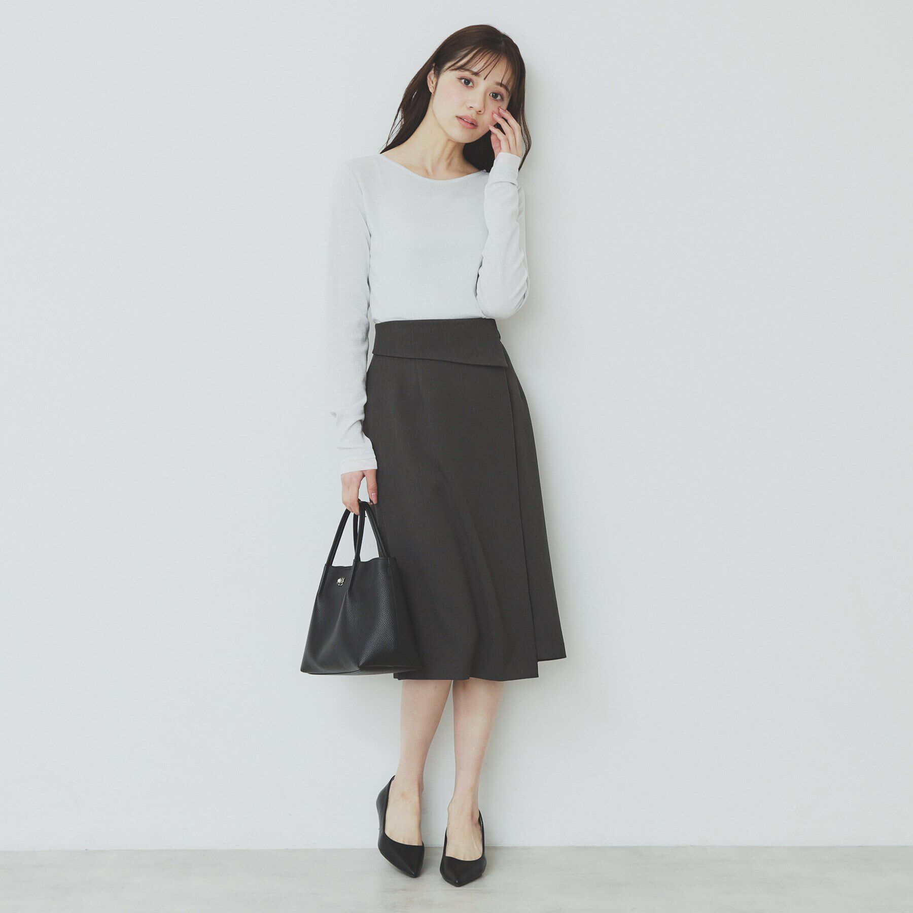 index「ラメシアーチュールトップス【洗濯機洗い可】」|Tシャツ・カットソー|