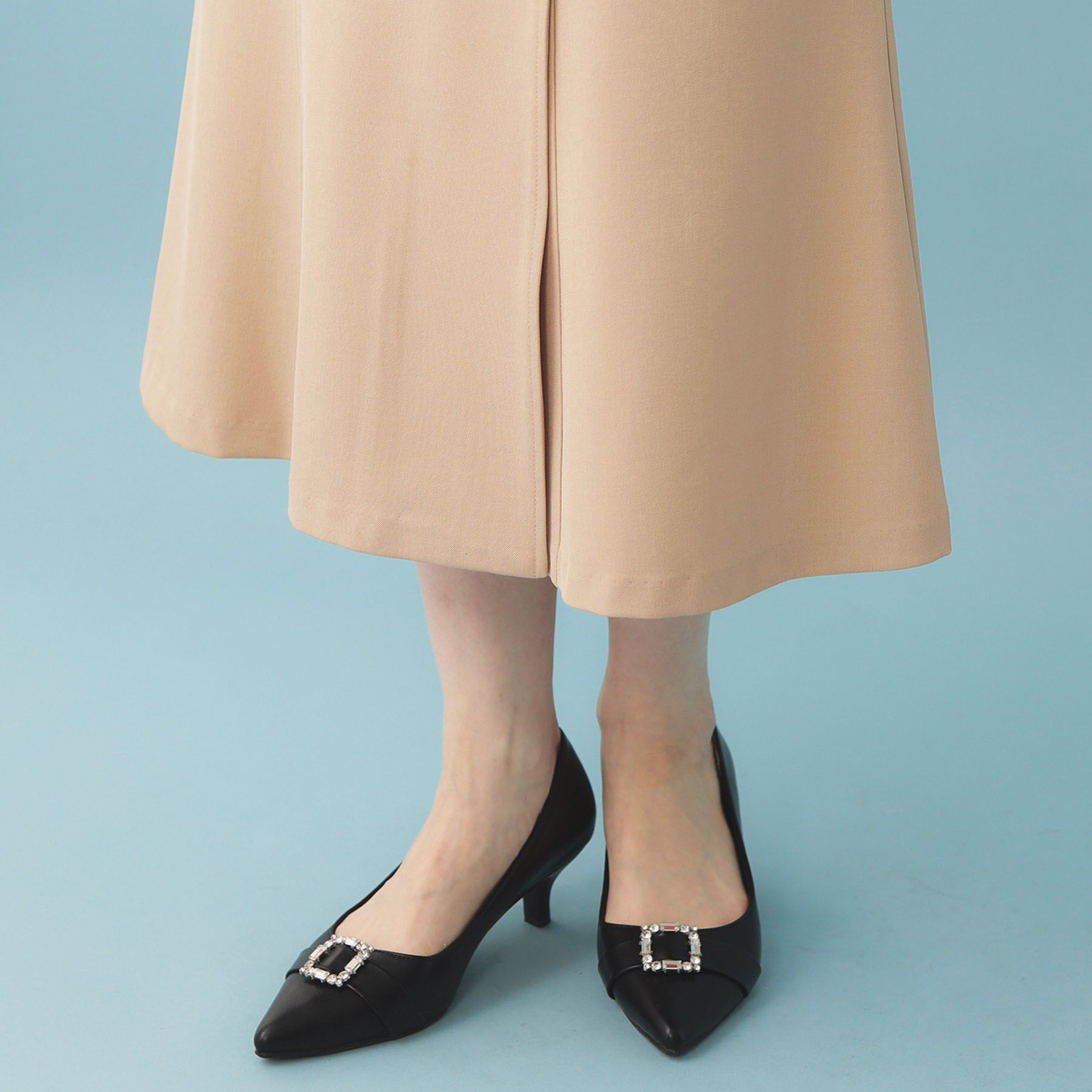 index「トレンチマーメイドフレアスカート【洗濯機OK/イージーアイロン】」|スカート|