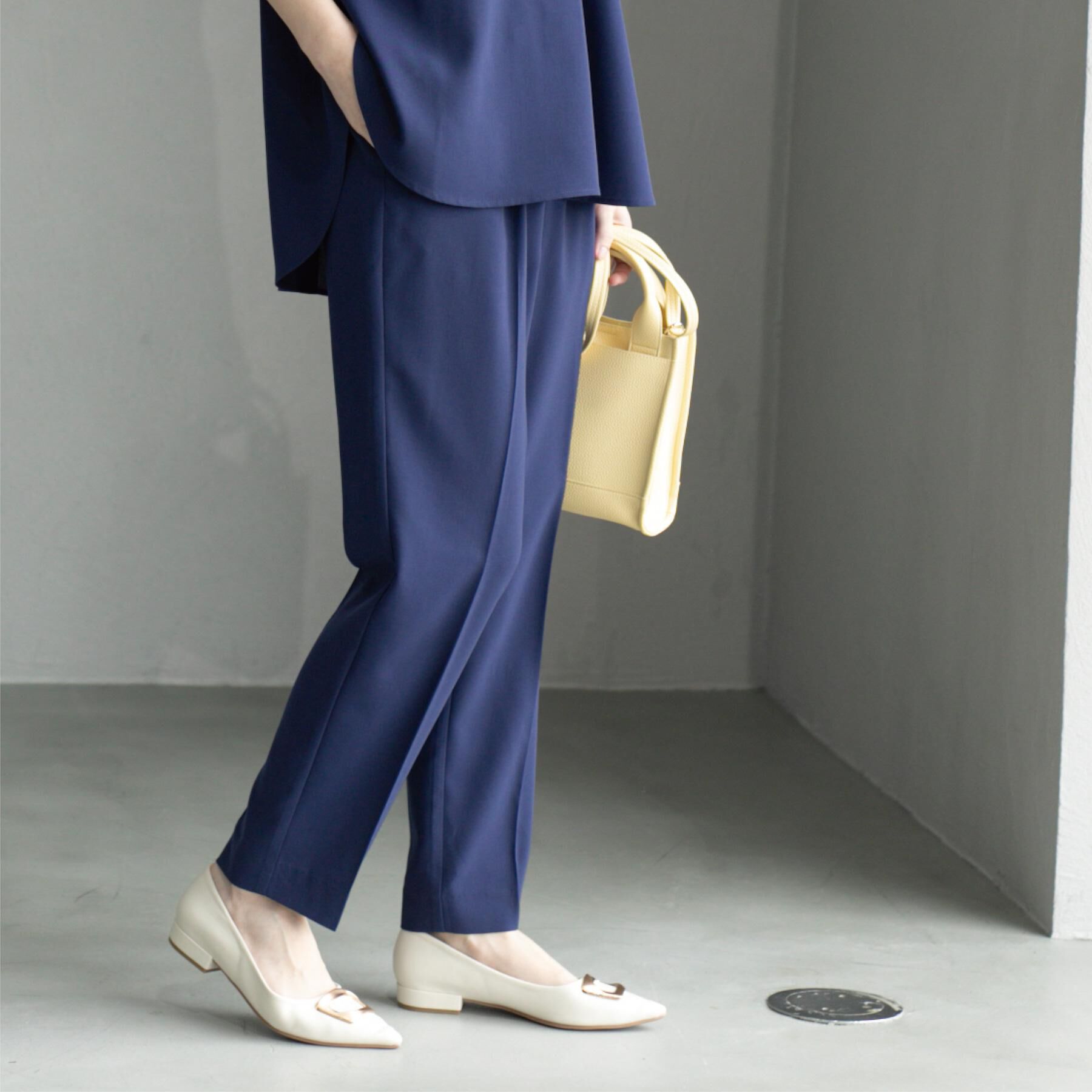 OPAQUE.CLIP「《6色展開/丈が選べる》美脚イージーテーパードパンツ/セットアップ対応【ストレッチ/洗濯機洗い可/防」|その他|