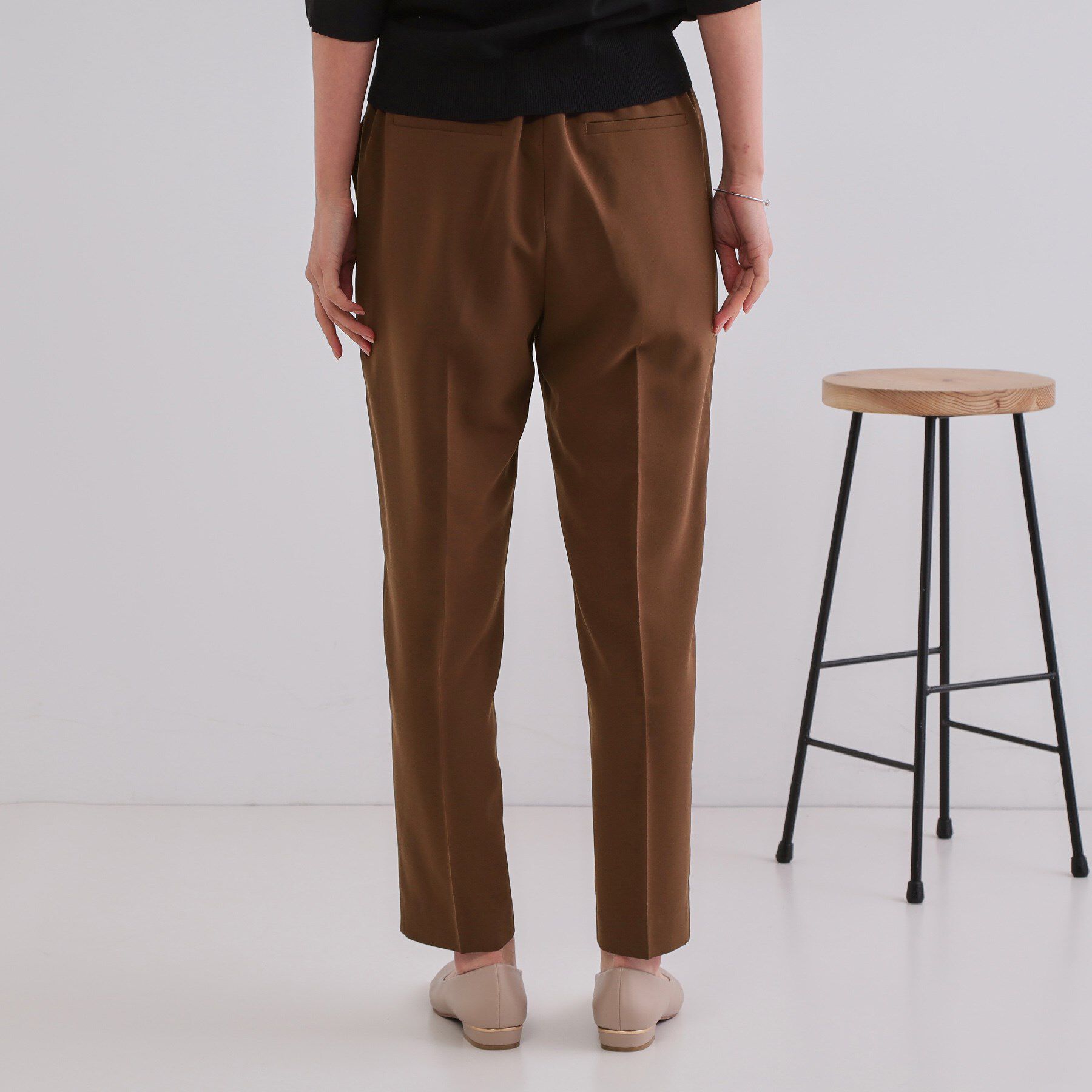 OPAQUE.CLIP「《6色展開/丈が選べる》美脚イージーテーパードパンツ/セットアップ対応【ストレッチ/洗濯機洗い可/防」|その他|