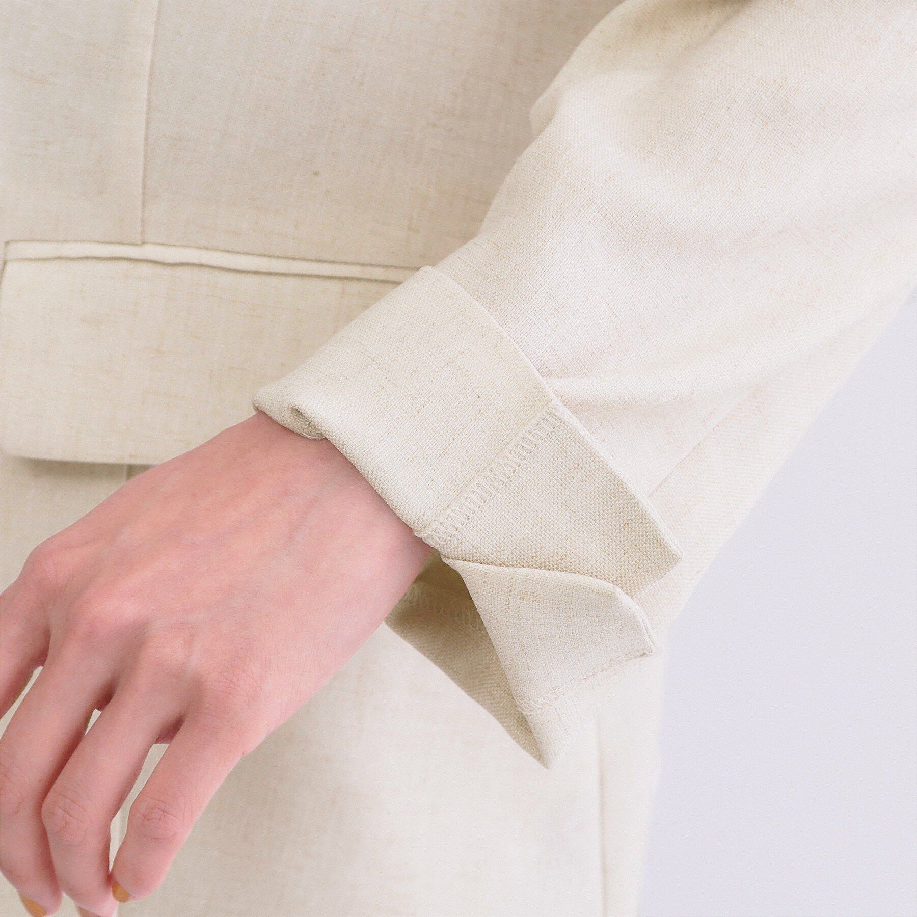 OPAQUE.CLIP「ダブルブレストジャケット【洗える/UVケア/防シワ加工/接触冷感】」|テーラードジャケット|