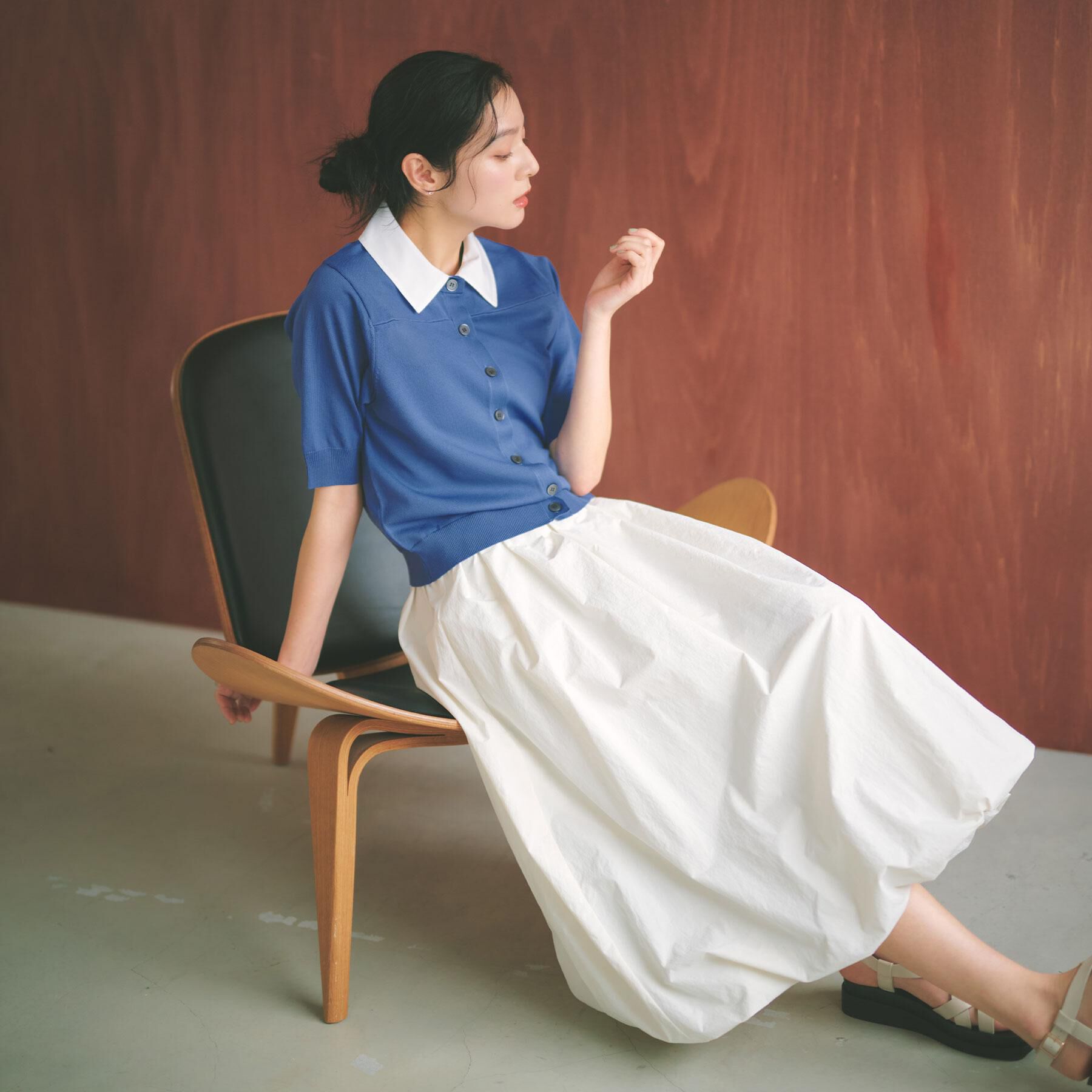 OPAQUE.CLIP「イージーバルーンスカート【洗濯機OK】」|スカート|