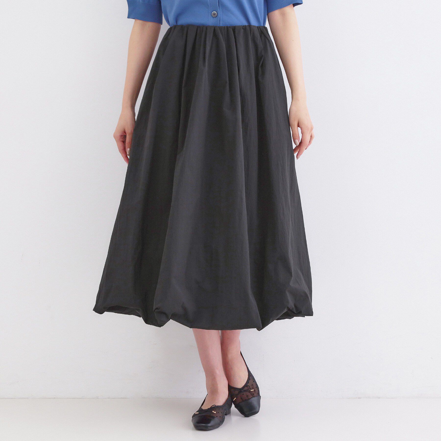OPAQUE.CLIP「イージーバルーンスカート【洗濯機OK】」|スカート|