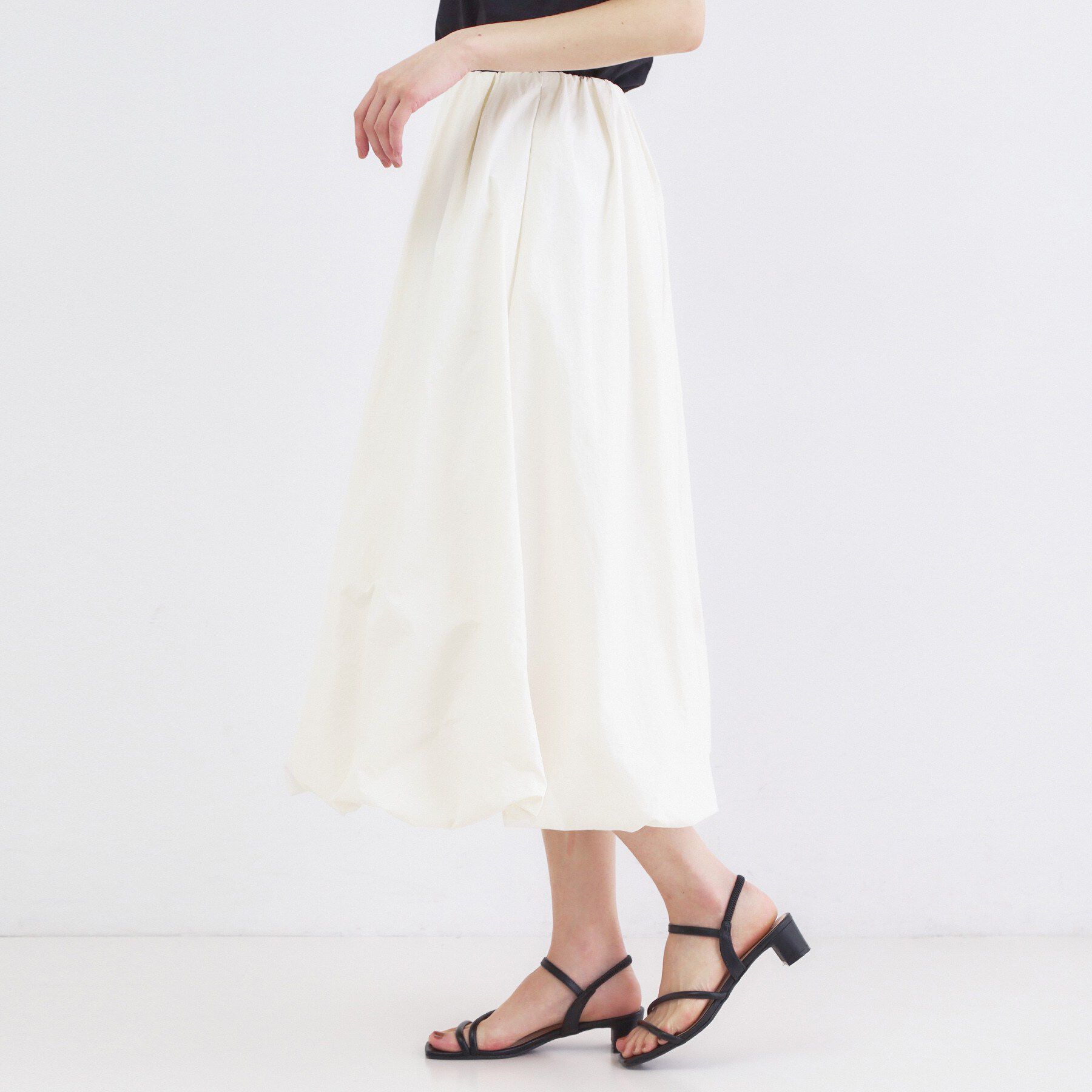 OPAQUE.CLIP「イージーバルーンスカート【洗濯機OK】」|スカート|