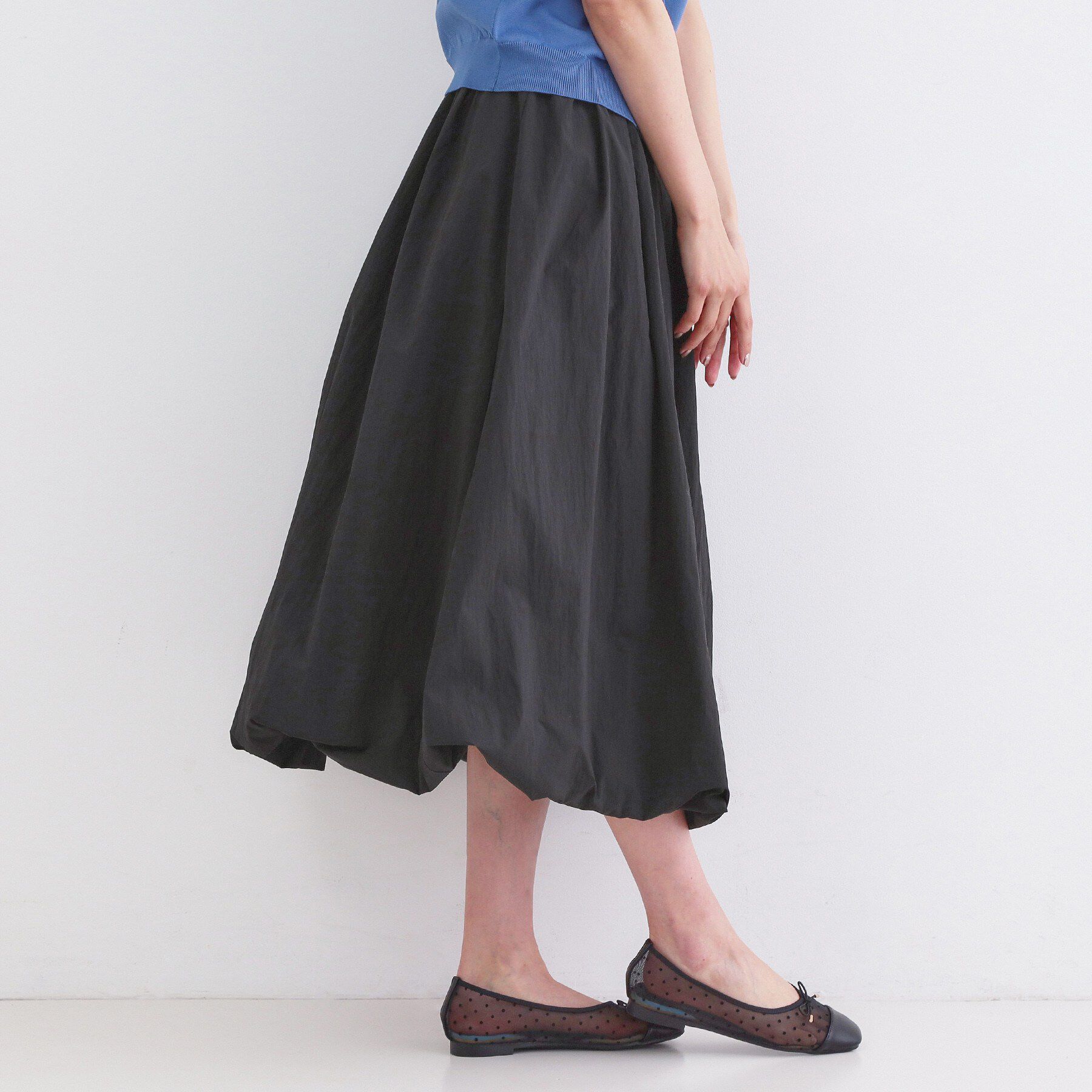 OPAQUE.CLIP「イージーバルーンスカート【洗濯機OK】」|スカート|