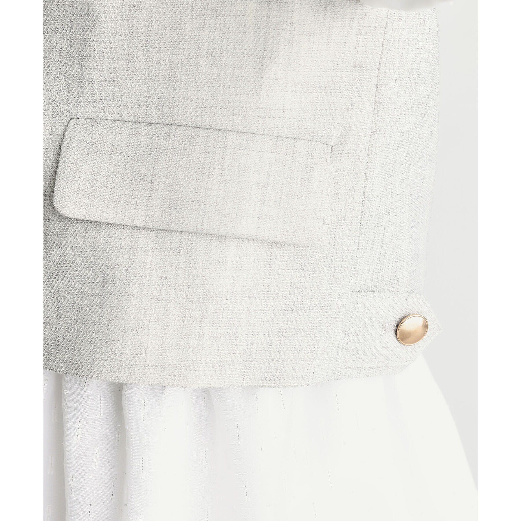 THE SHOP TK「【セットアップ可／ONOFF活躍】カルゼショートジレ／洗える」|ベスト・ジレ|