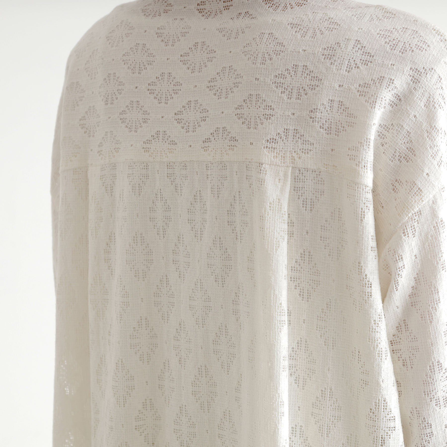 THE SHOP TK「レースシャツワンピース」|ワンピース|