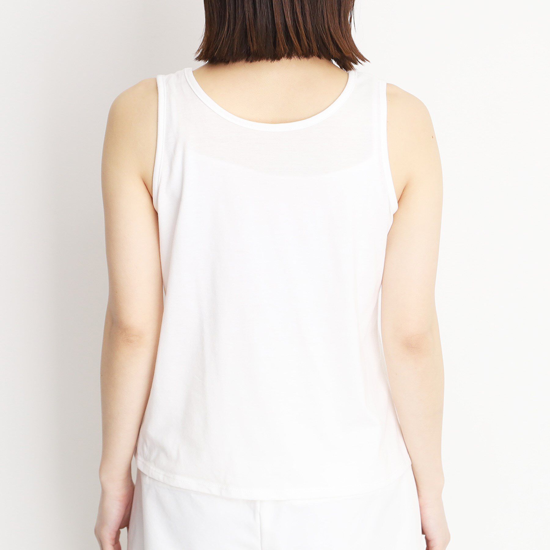 THE SHOP TK「【前後2WAY】タンク付透かし柄ニット/洗える」|その他|