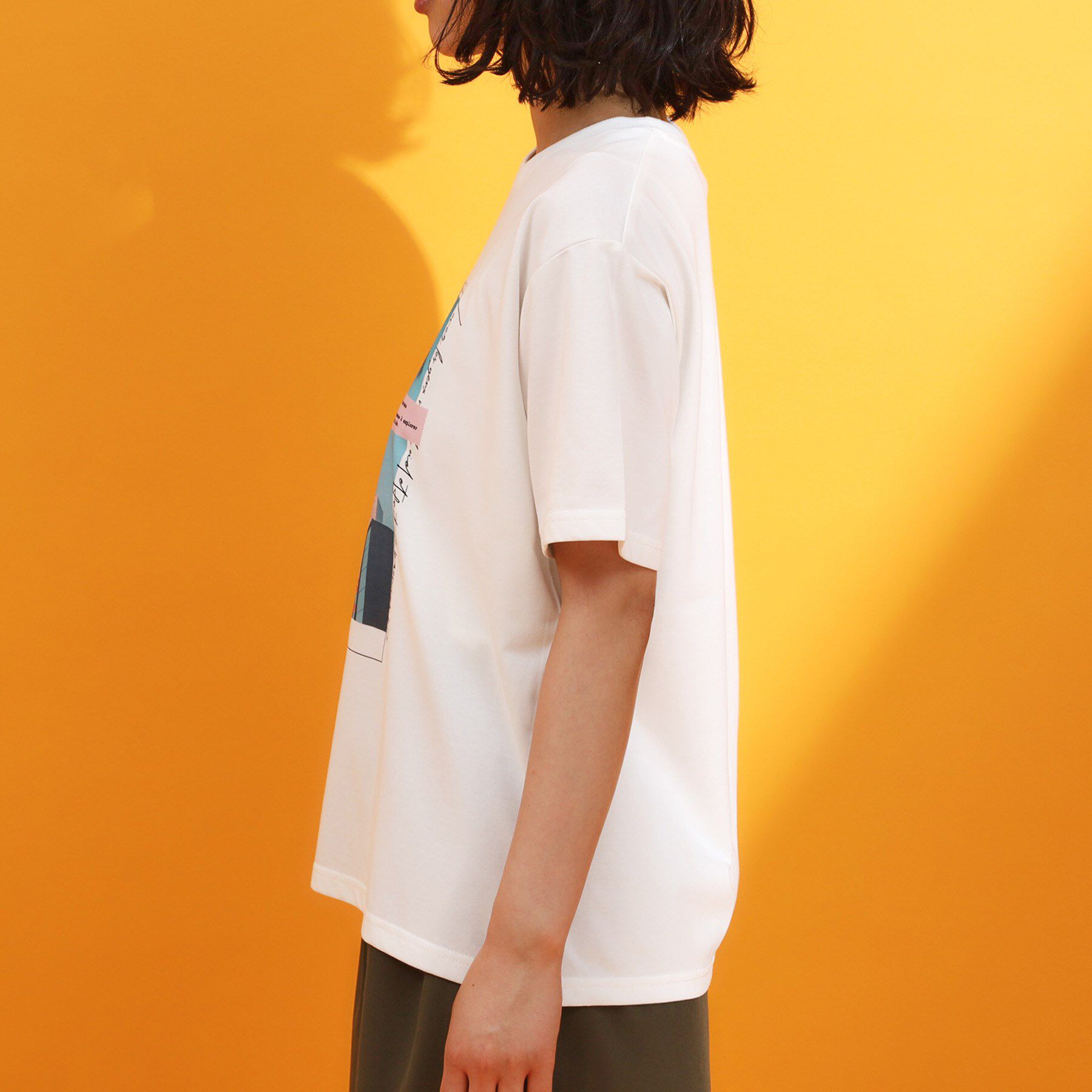 THE SHOP TK「フォトアソートTシャツ【接触冷感/UV/毛玉になりにくい/洗濯機OK】」|Tシャツ・カットソー|