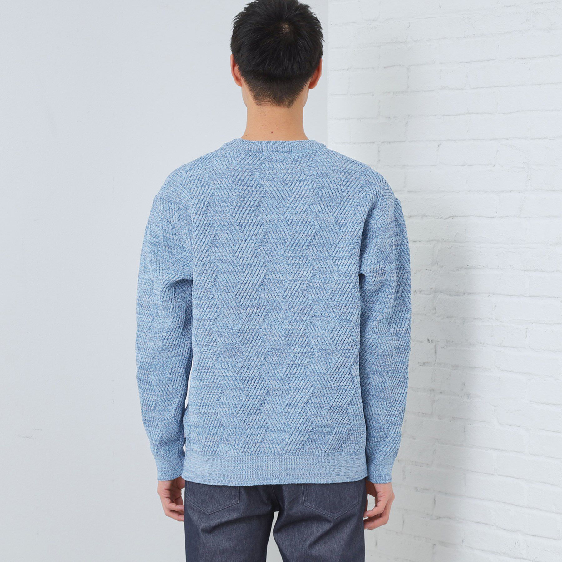 THE SHOP TK「【頑張りすぎないオシャレ】ミックスヤーンニット　洗濯機OK／軽量」|ニット・セーター|