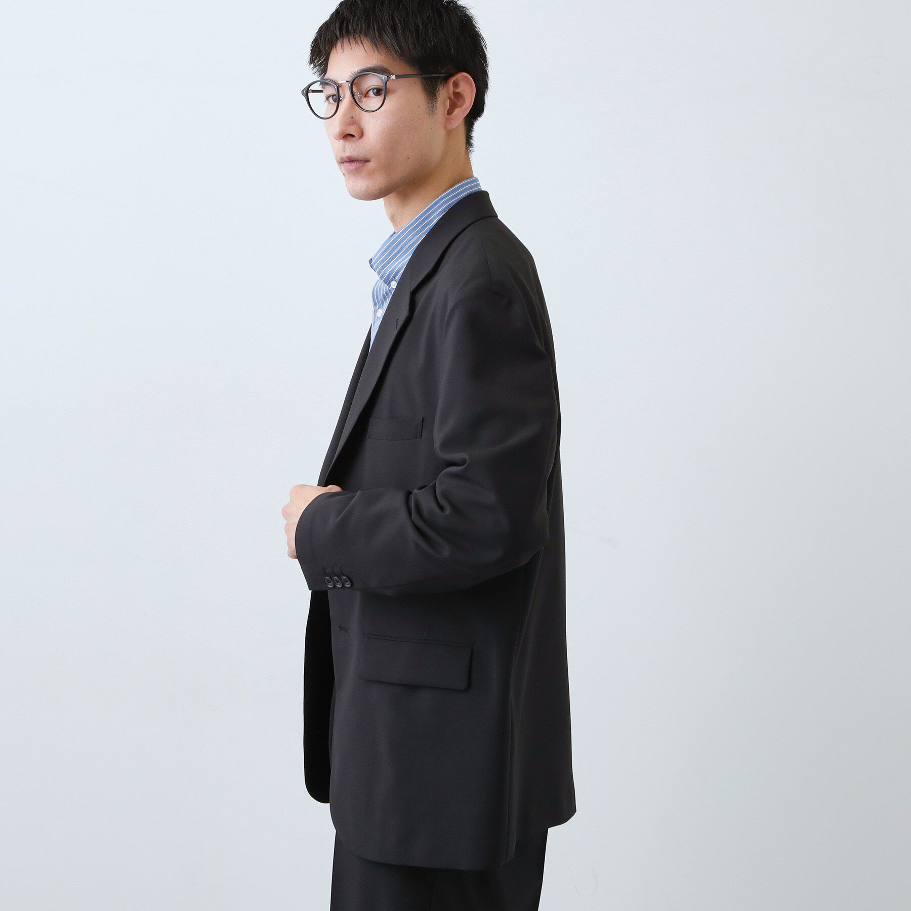 THE SHOP TK「AVANT LINO リラックスジャケット セットアップ可／洗濯機OK」|テーラードジャケット|