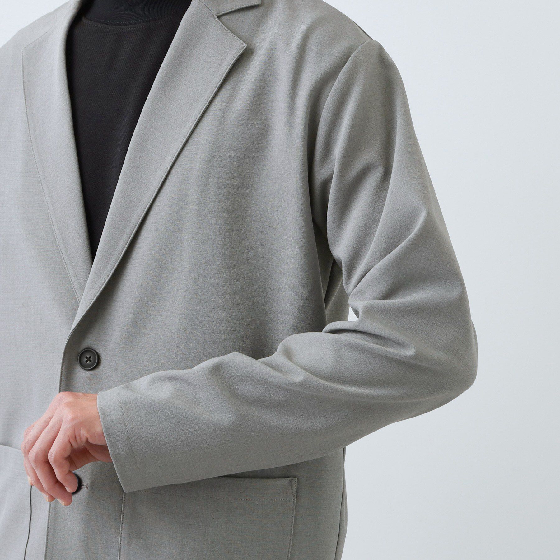 THE SHOP TK「【上下2点セット】ジャケット＋パンツ イージーセットアップ 防シワ／ストレッチ／洗濯機OK」|テーラードジャケット|