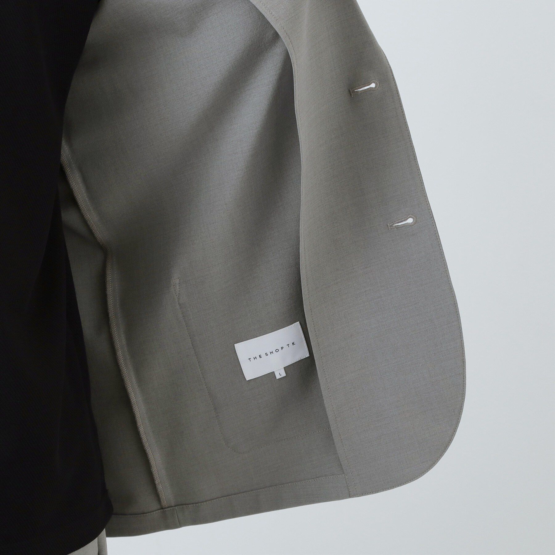 THE SHOP TK「【上下2点セット】ジャケット＋パンツ イージーセットアップ 防シワ／ストレッチ／洗濯機OK」|テーラードジャケット|