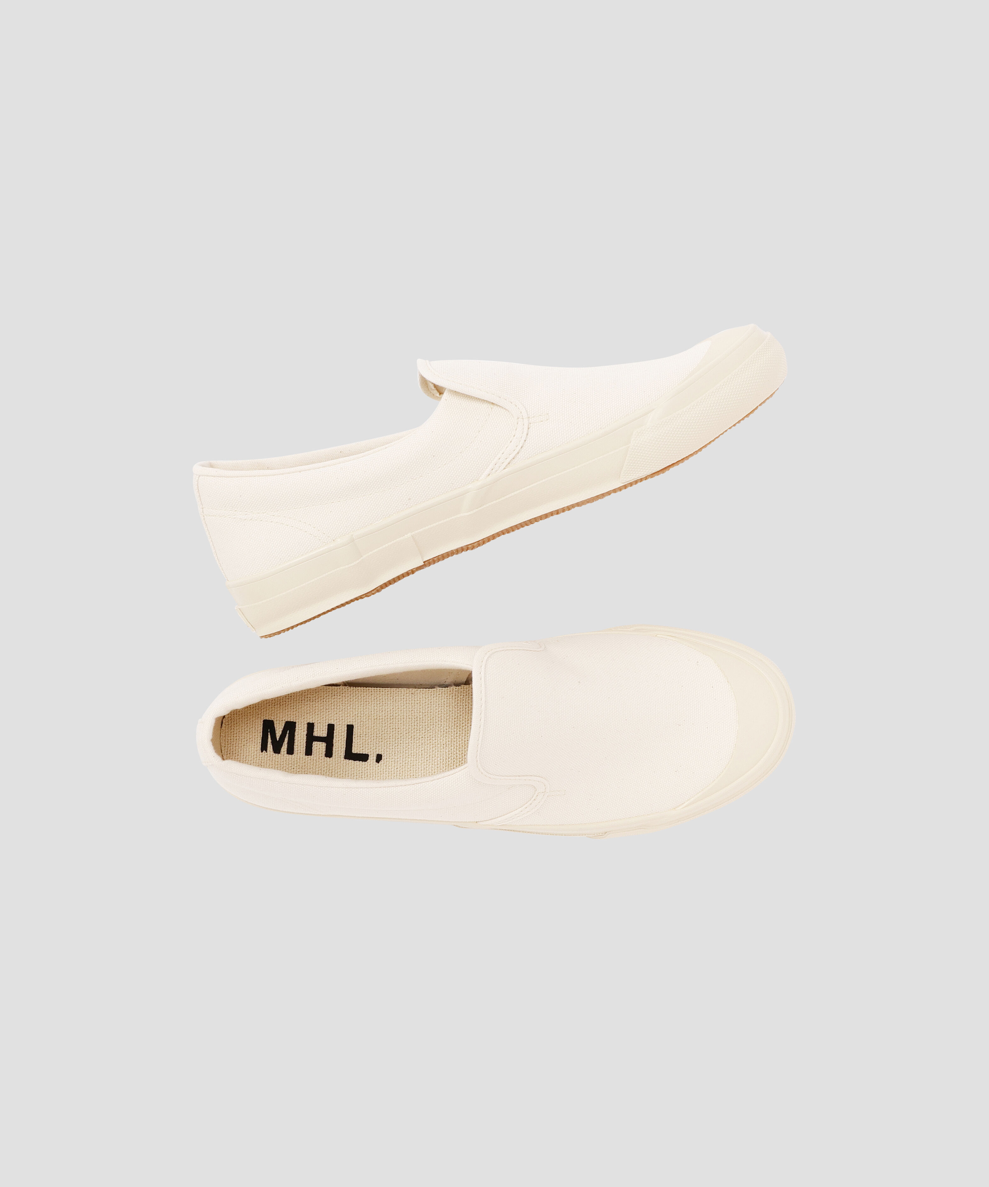 MHL.「COTTON CANVAS SLIP-ON SHOES」|その他|NATURAL2