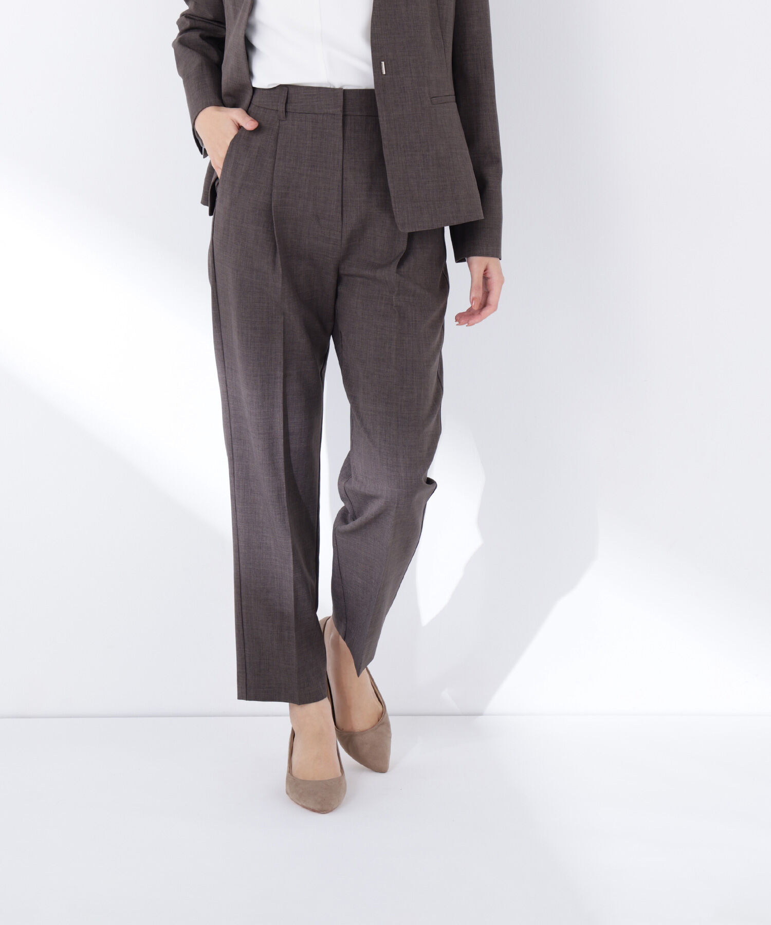  「リネンライク SETUP パンツ」|その他|