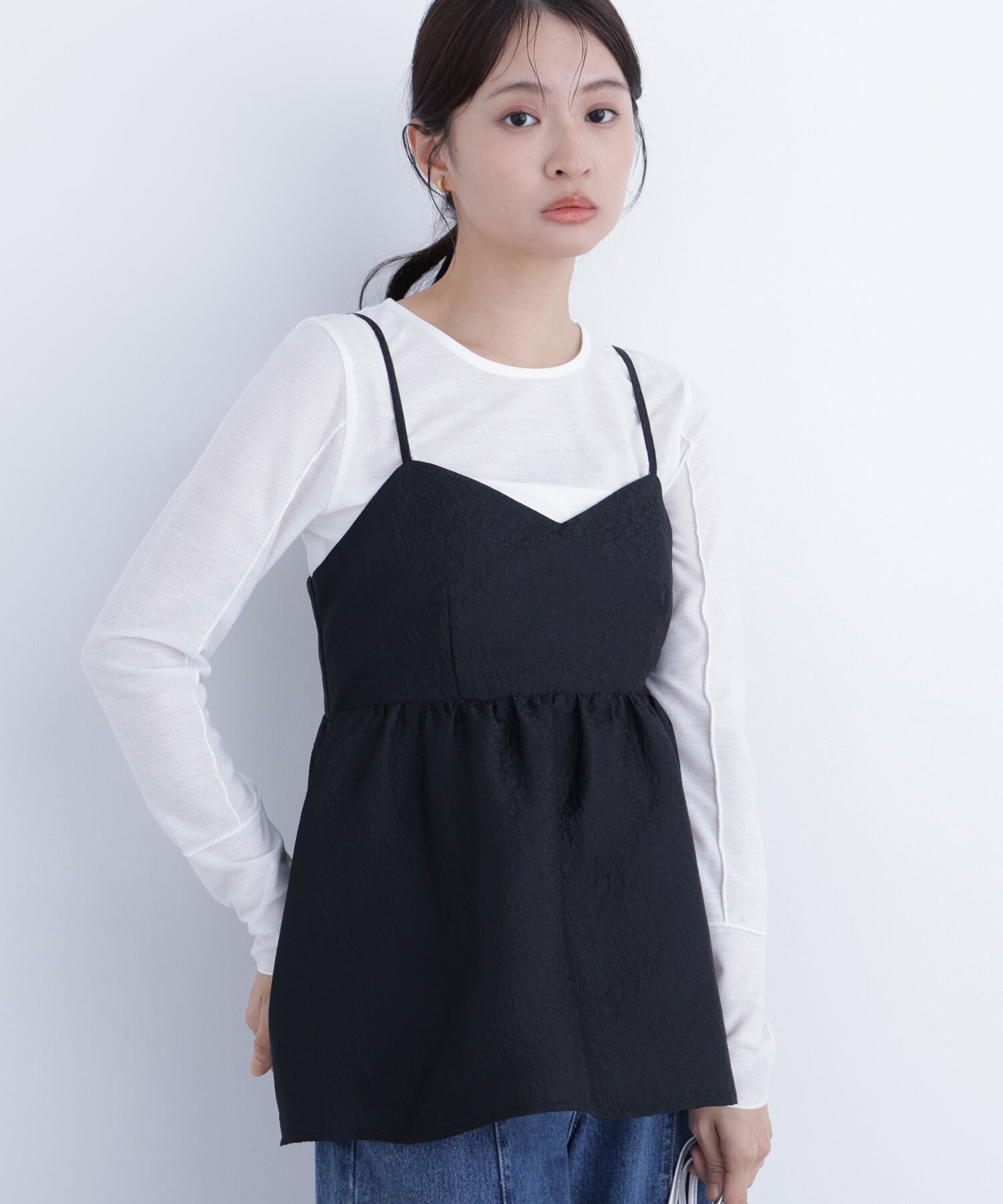  「〈N.〉シアーメロウカットソー」|Tシャツ・カットソー|