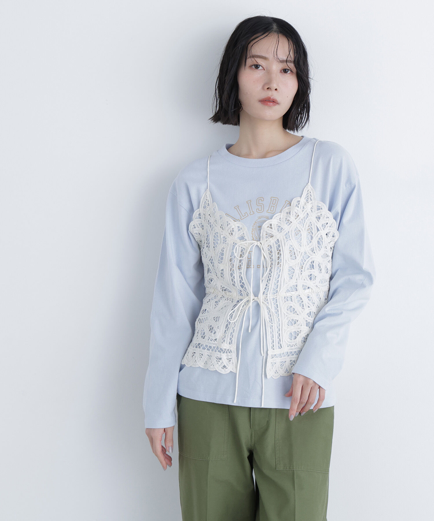  「〈N.〉カレッジロゴロンＴ」|Tシャツ・カットソー|