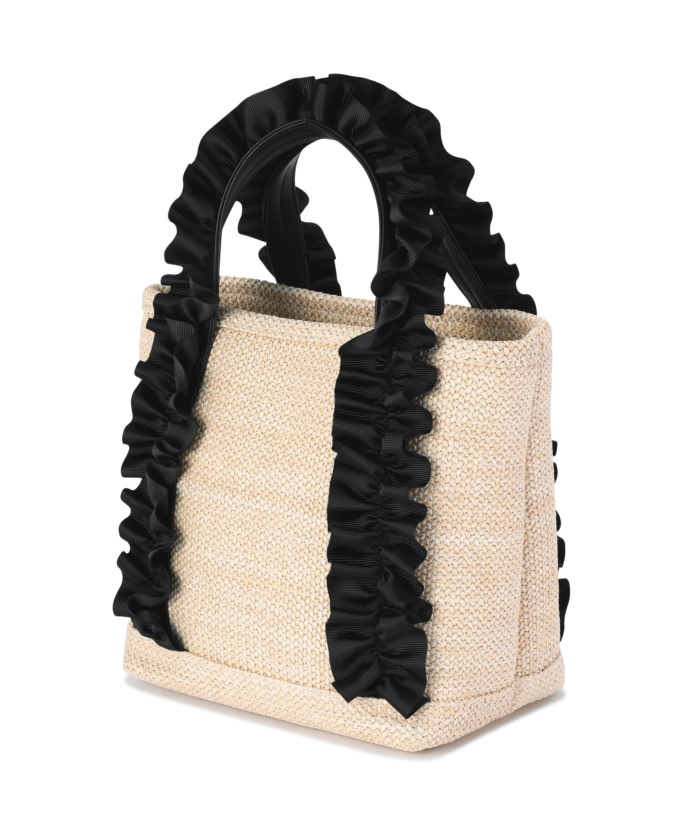  「PPフリルハンドルトートバッグ」|トートバッグ|