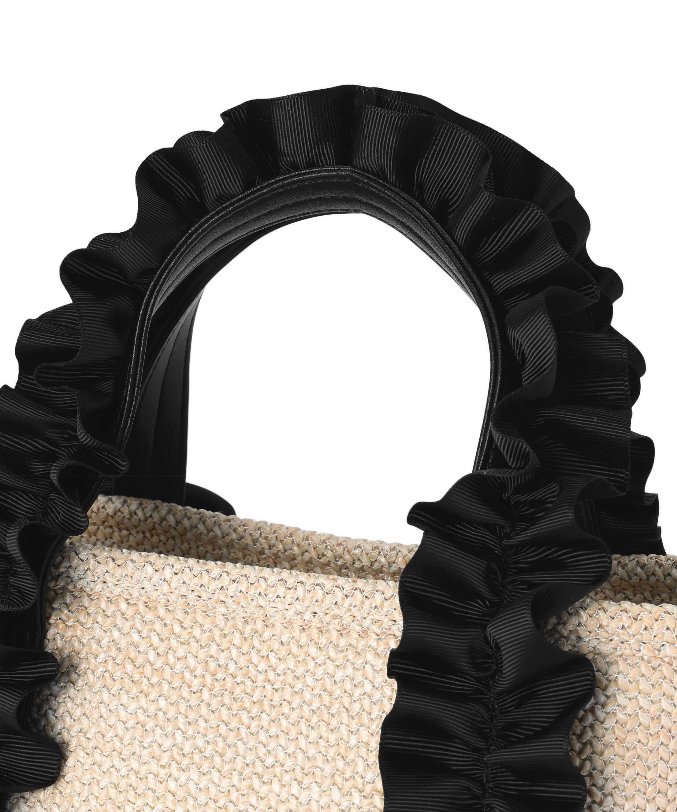  「PPフリルハンドルトートバッグ」|トートバッグ|