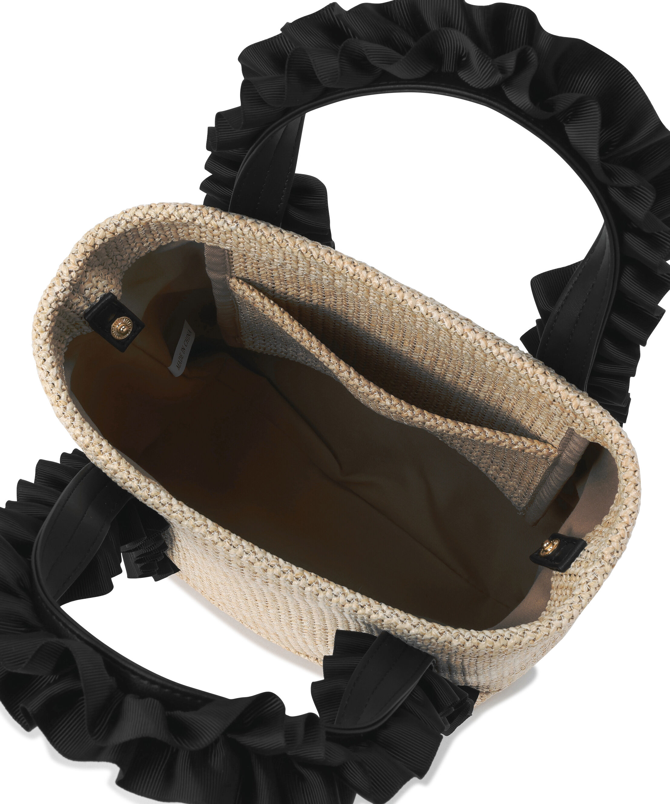  「PPフリルハンドルトートバッグ」|トートバッグ|