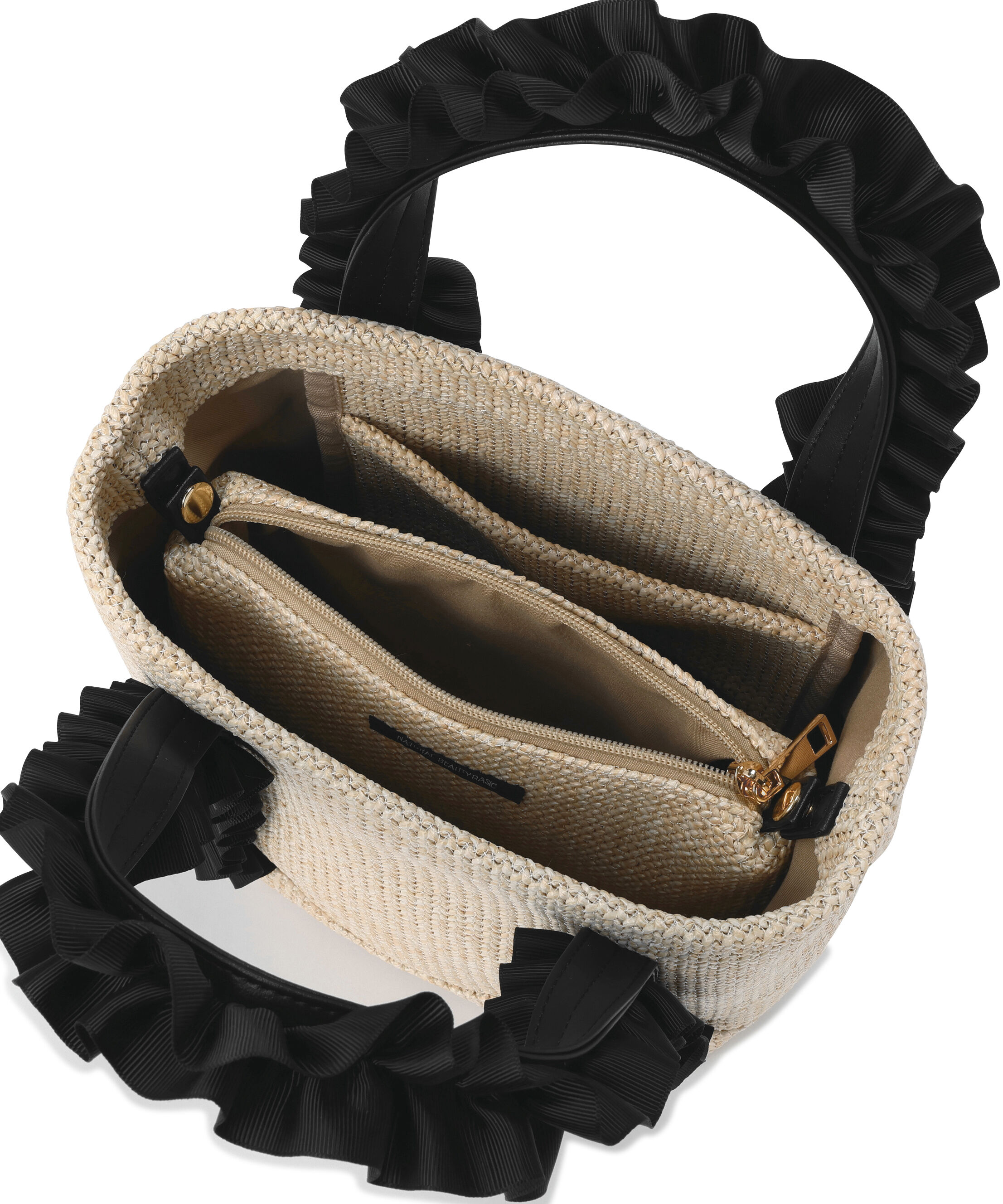  「PPフリルハンドルトートバッグ」|トートバッグ|