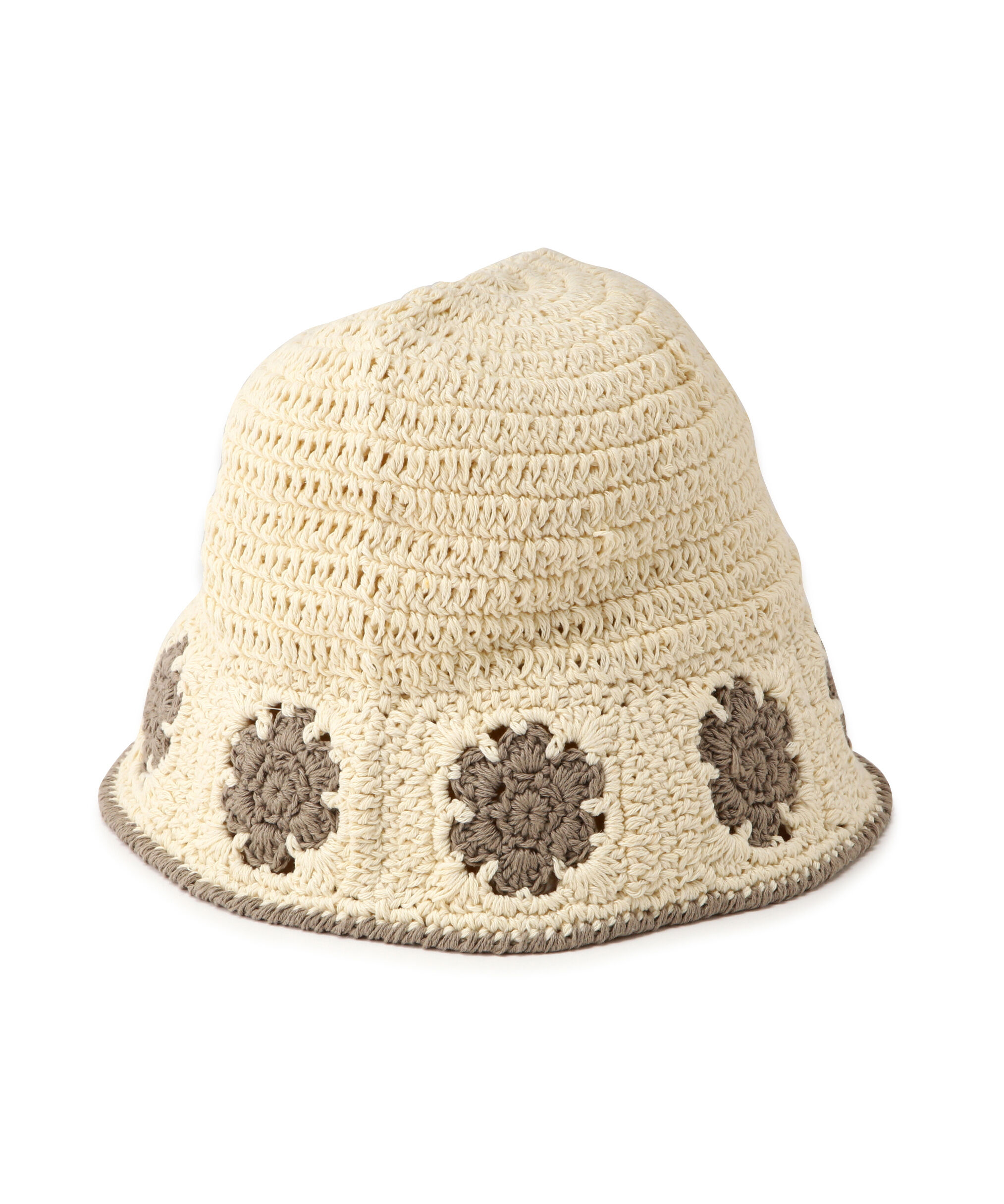  「フラワー編みハット」|ソックス|