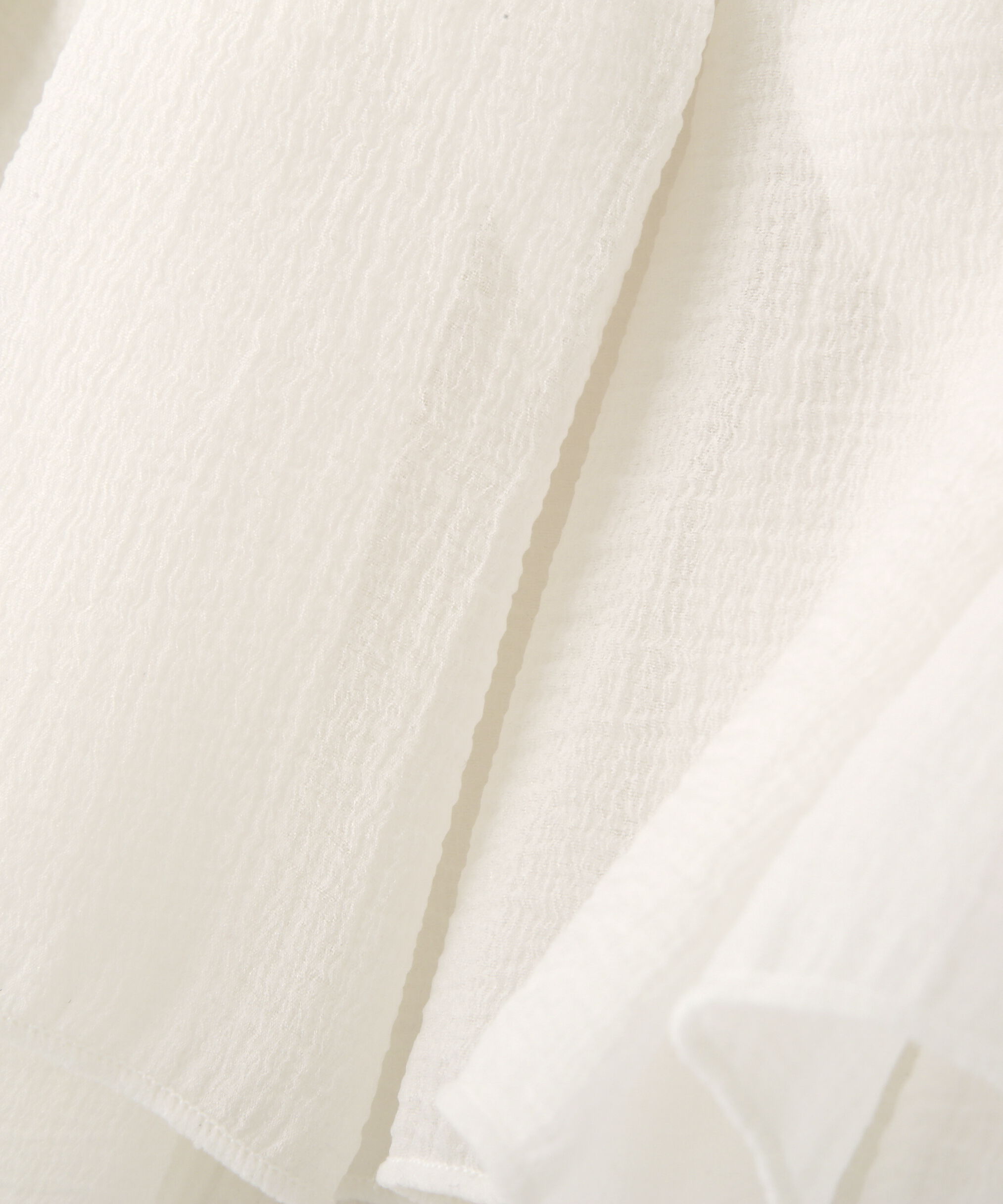 PROPORTION BODY DRESSING「〈a/mie〉フリルリブニット　26SS」|カーディガン|