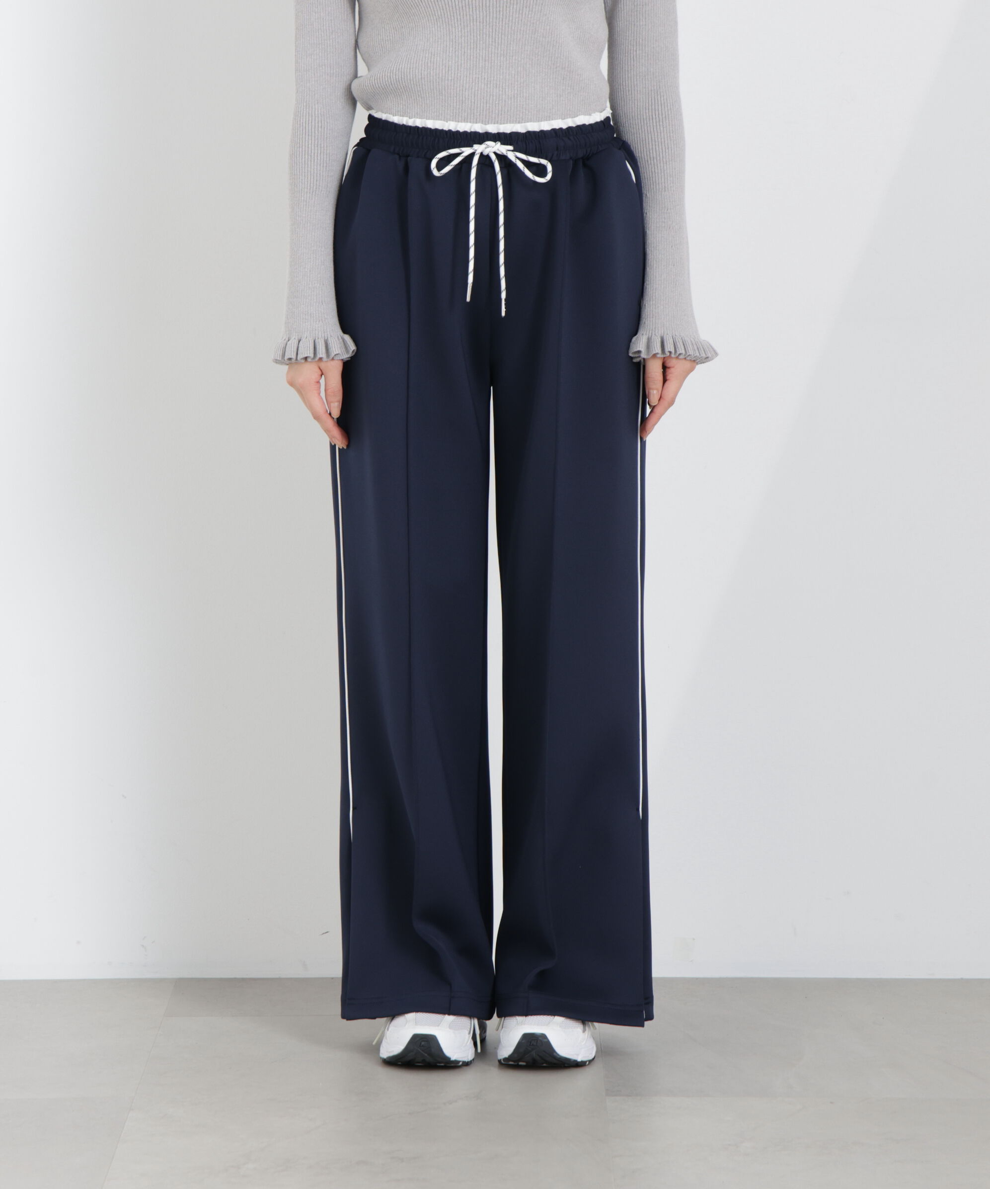 PROPORTION BODY DRESSING「＜新津のんさんコラボ＞〈a/mie〉トラックパンツ 26SS」|その他|