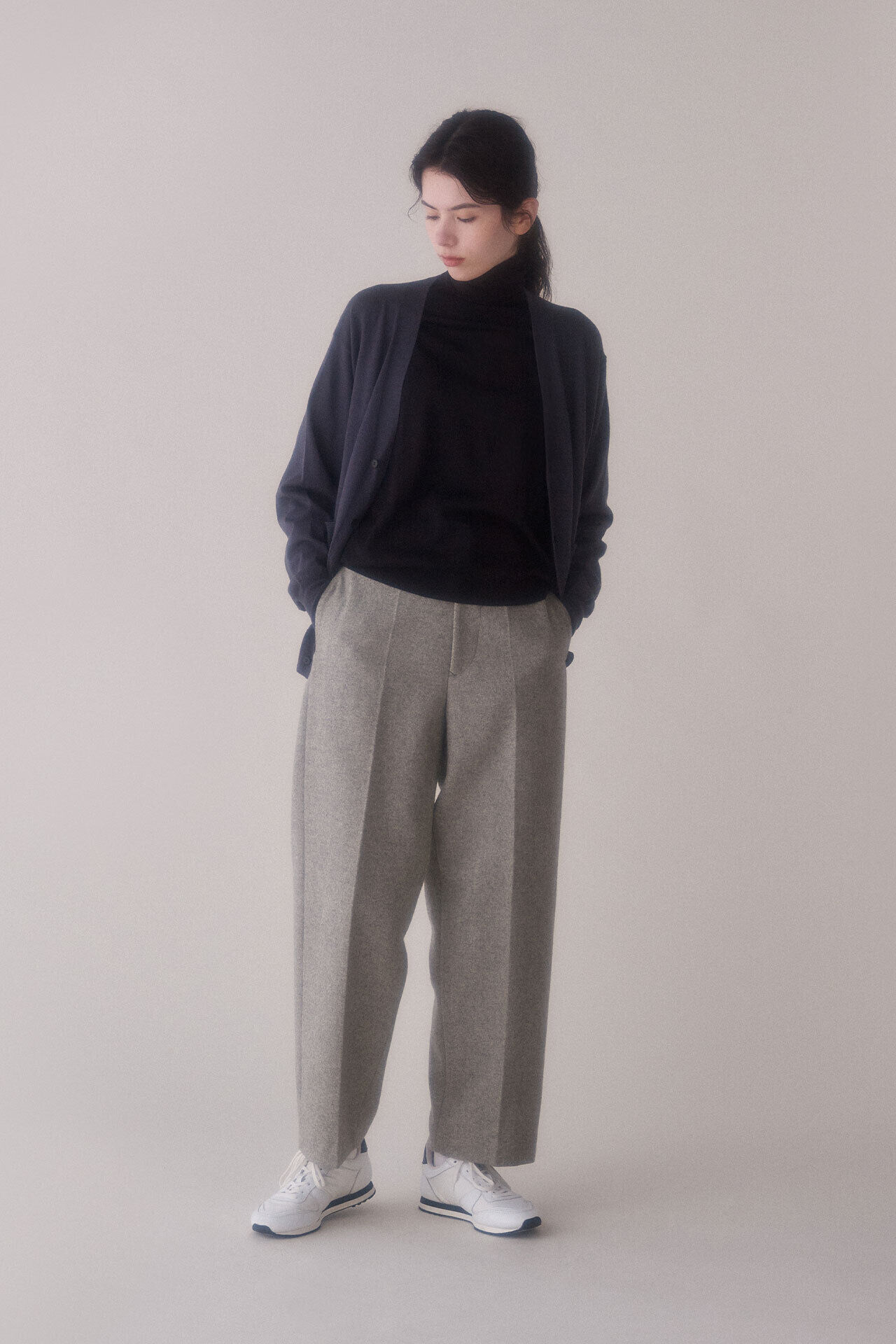 YLEVE 「YLEVE / EXTRAFINE MERINO WOOL KN C/D」|ニット・セーター|