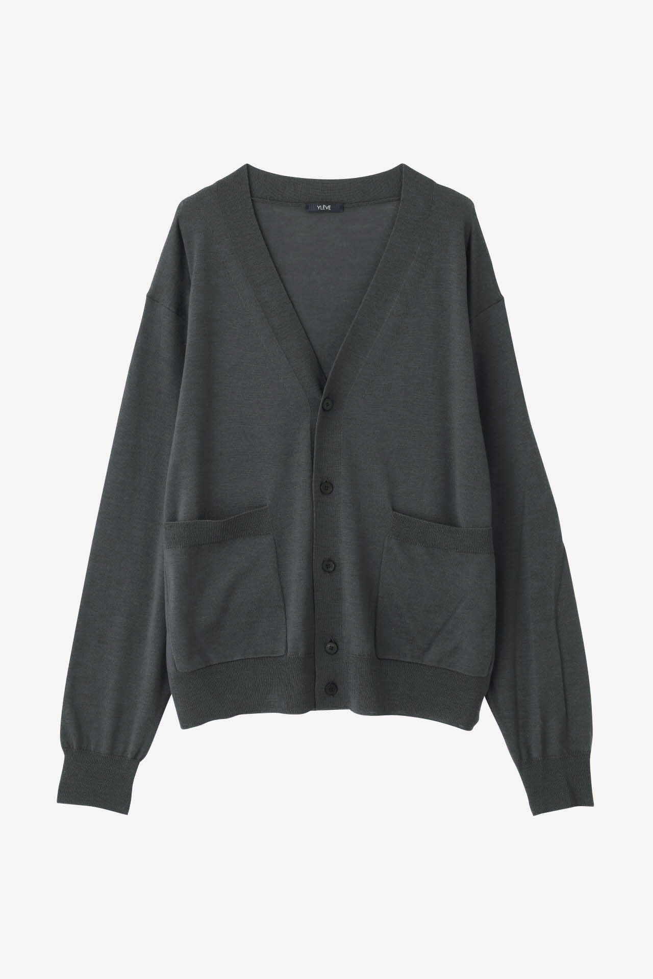 YLEVE 「YLEVE / EXTRAFINE MERINO WOOL KN C/D」|ニット・セーター|