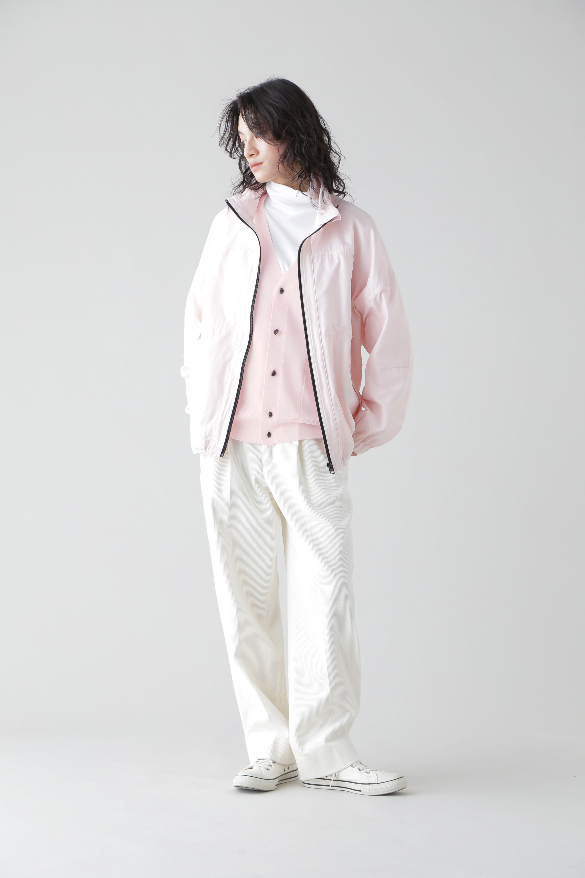 YLEVE 「YLEVE / EXTRAFINE MERINO WOOL KN C/D」|ニット・セーター|