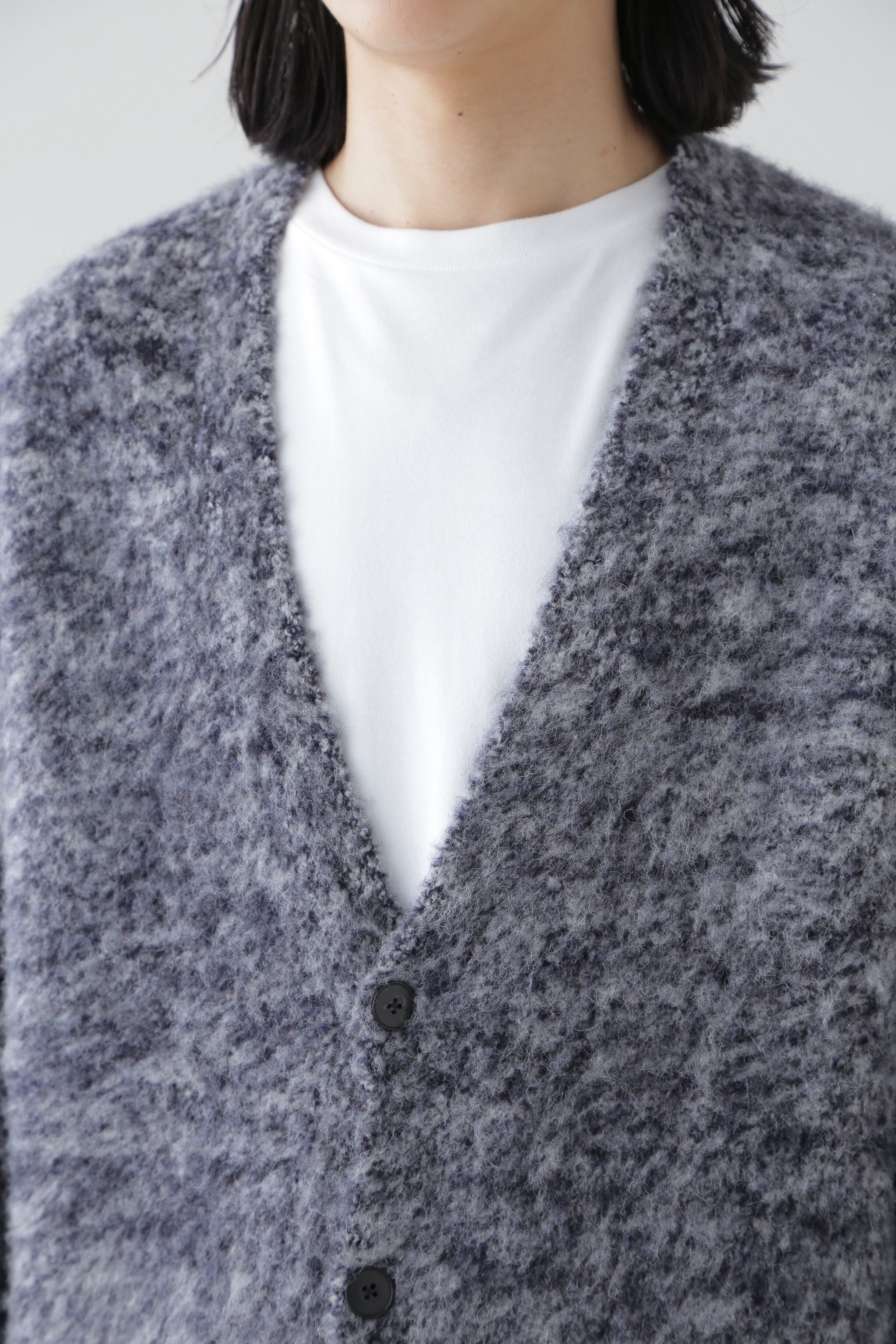 YLEVE 「YLEVE / BABY ALPACA  BRASHED KN CD」|ニット・セーター|