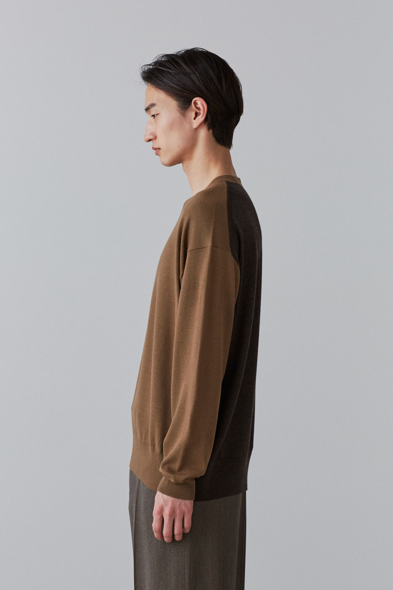 YLEVE 「YLEVE / SUPERFINE 120&rsquo;S BIELLA YARN KN P/O」|ニット・セーター|