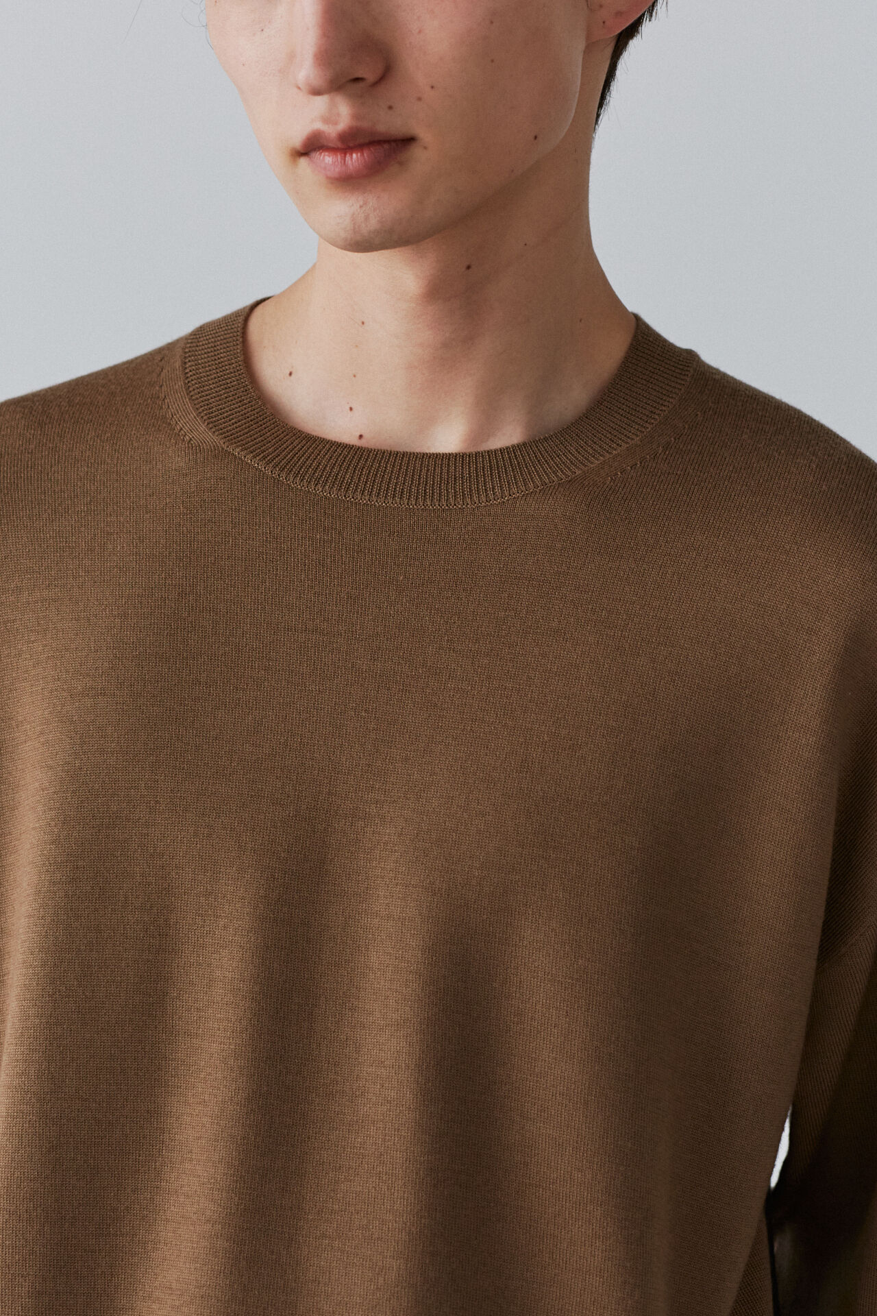 YLEVE 「YLEVE / SUPERFINE 120&rsquo;S BIELLA YARN KN P/O」|ニット・セーター|