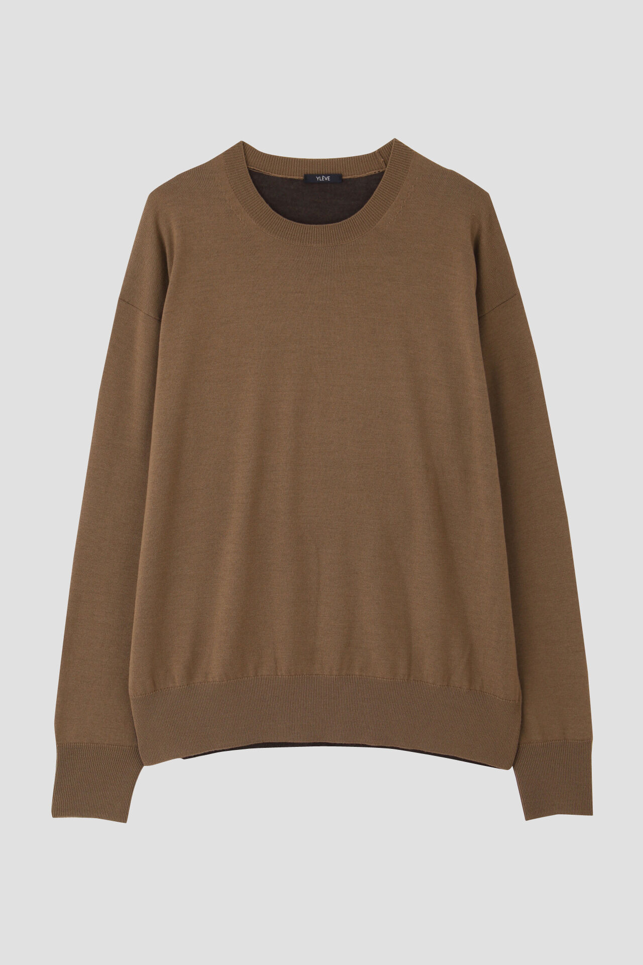 YLEVE 「YLEVE / SUPERFINE 120&rsquo;S BIELLA YARN KN P/O」|ニット・セーター|