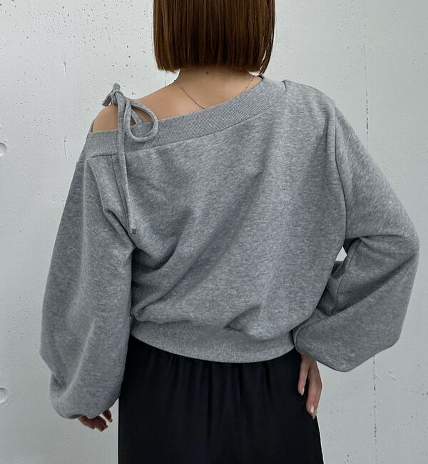 archives「肩リボンワンショルスウェット／」|Tシャツ・カットソー|