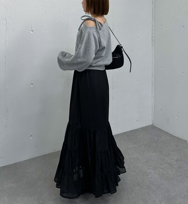 archives「肩リボンワンショルスウェット／」|Tシャツ・カットソー|